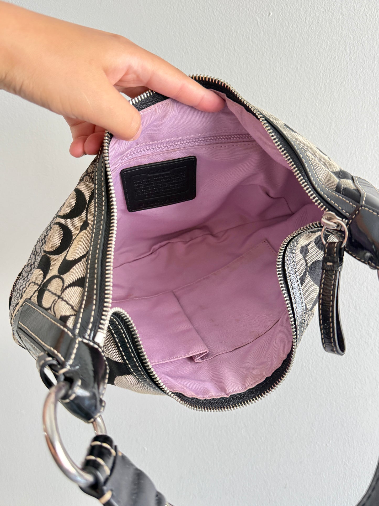 Super Rare Coach Soho Patchwork Signature Shoulder Bag