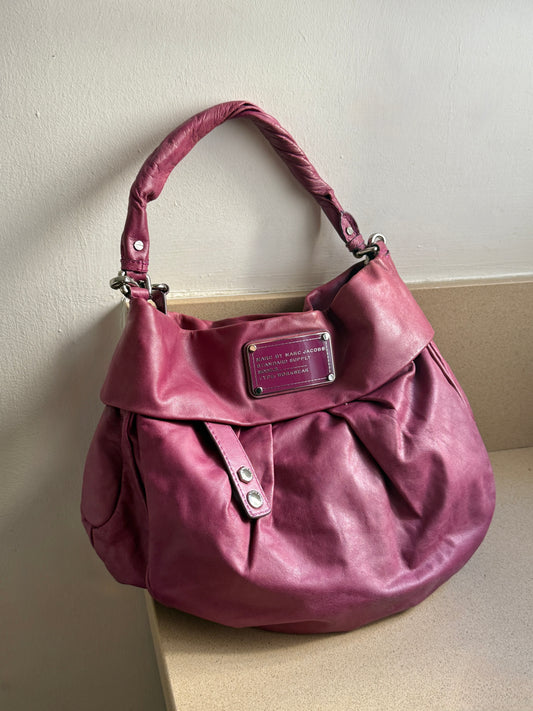 Rare MARC BY MARC JACOBS Hobo Leather Shoulder Bag