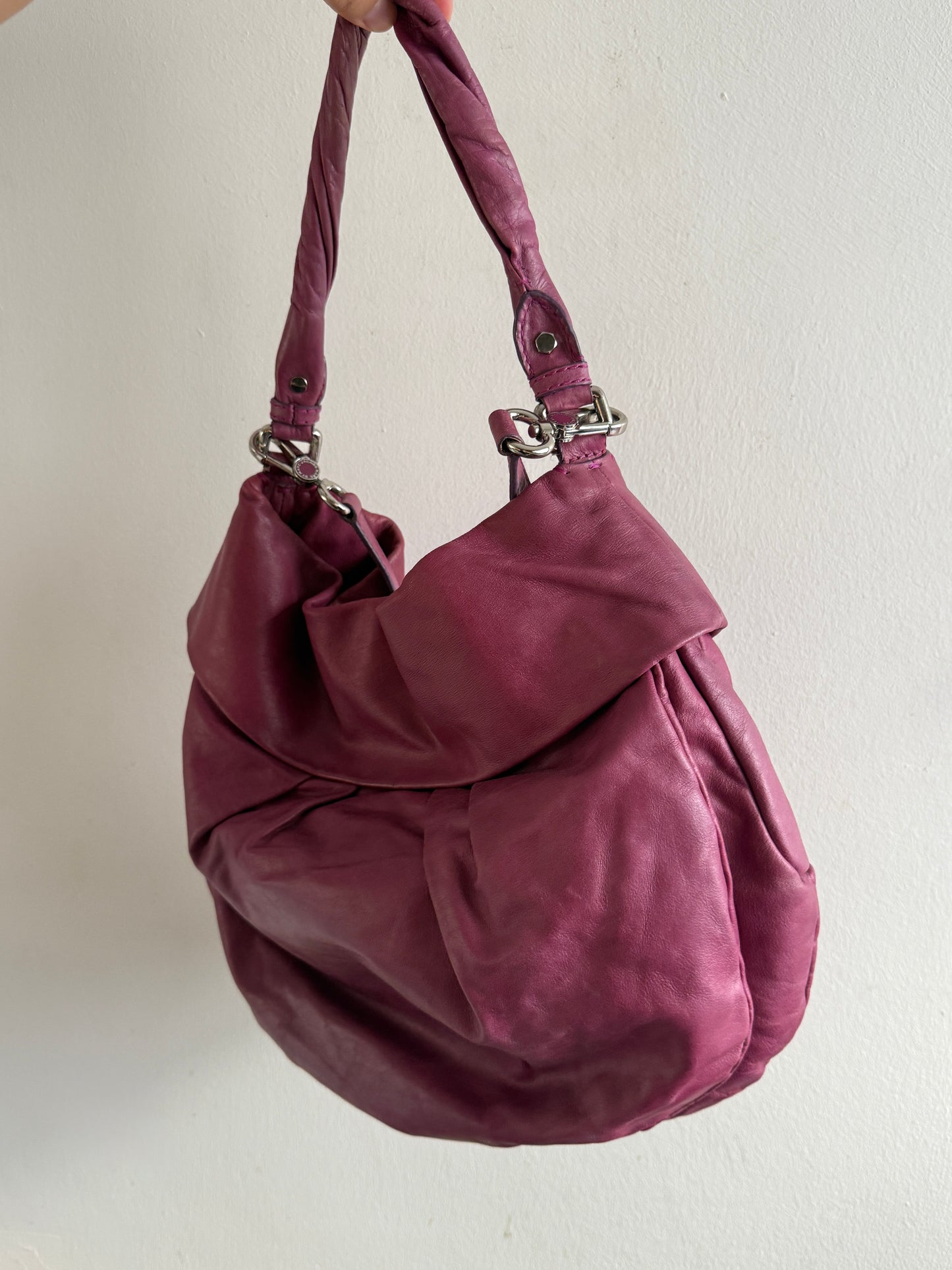 Rare MARC BY MARC JACOBS Hobo Leather Shoulder Bag