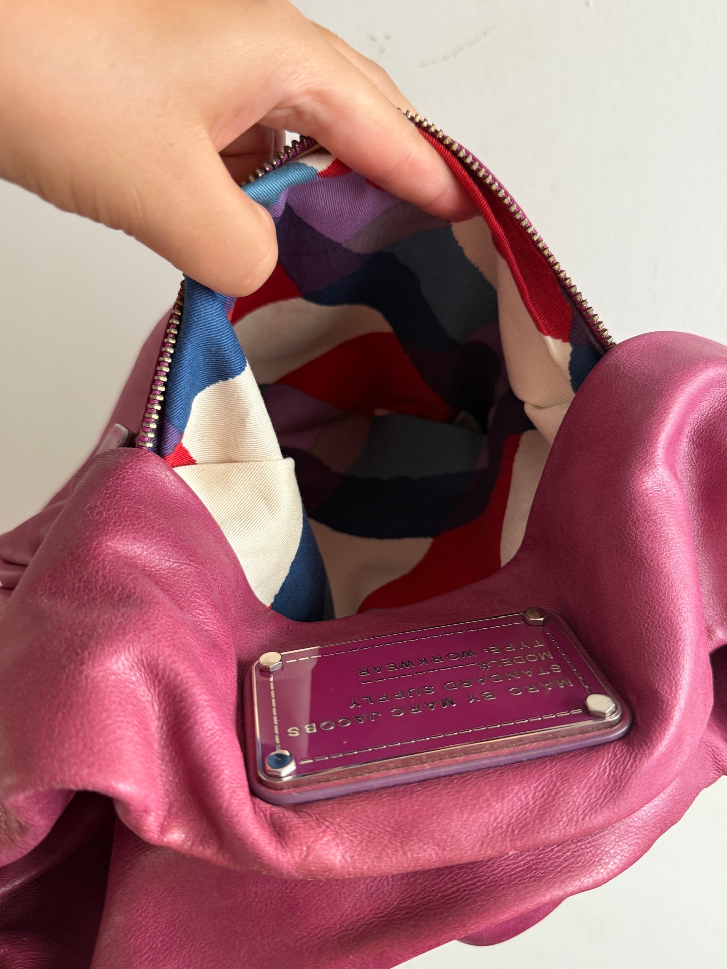 Rare MARC BY MARC JACOBS Hobo Leather Shoulder Bag