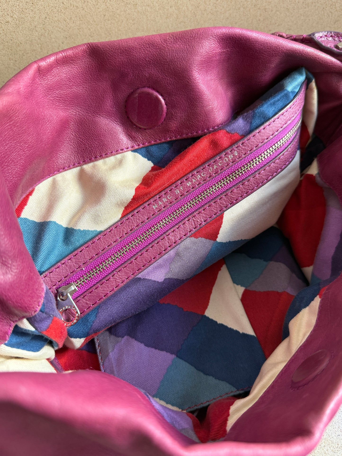 Rare MARC BY MARC JACOBS Hobo Leather Shoulder Bag