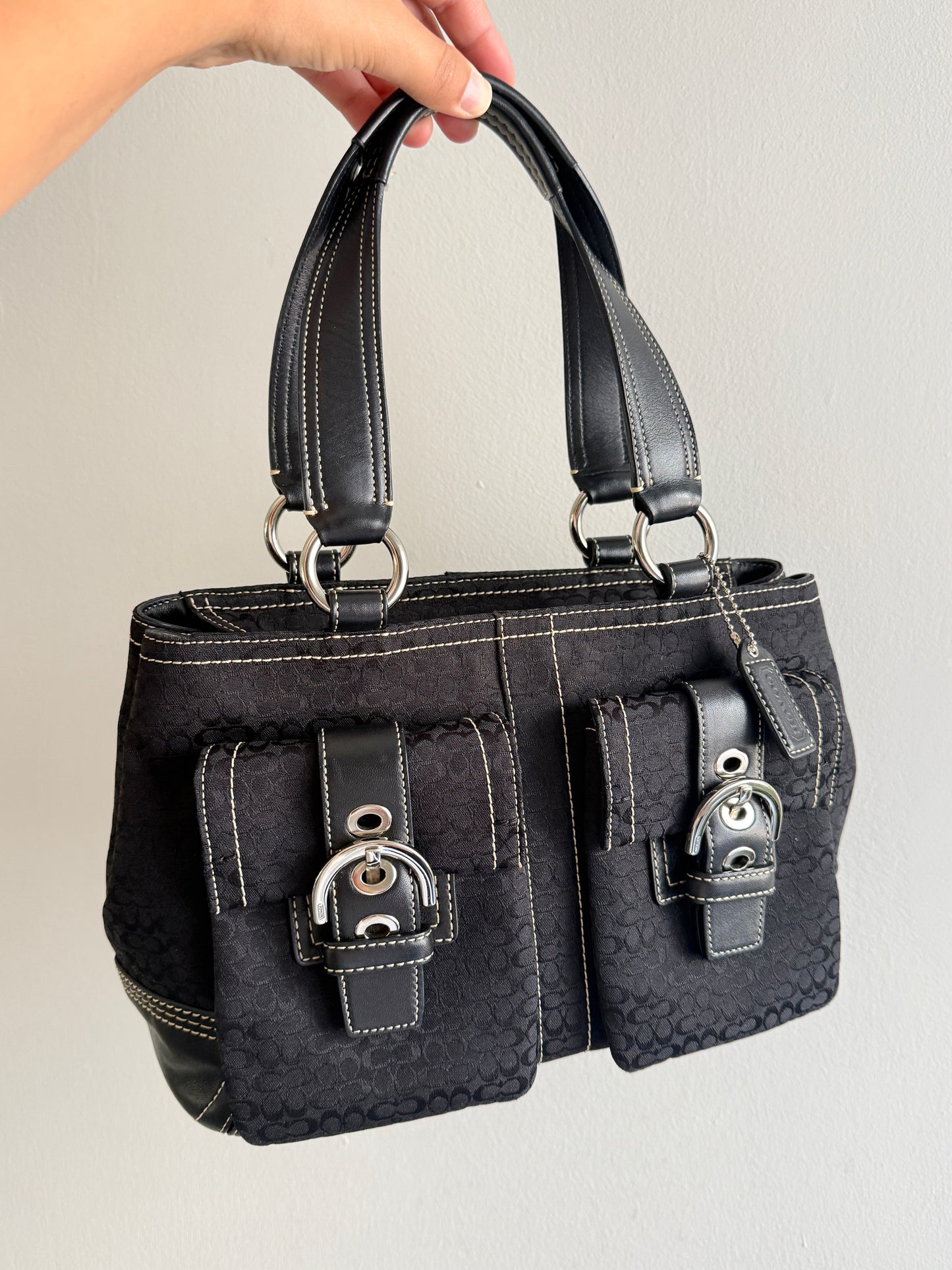 Super Rare Coach Soho Signature Shoulder Bag