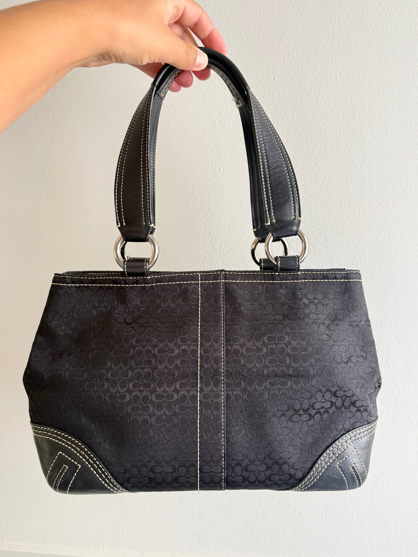 Super Rare Coach Soho Signature Shoulder Bag