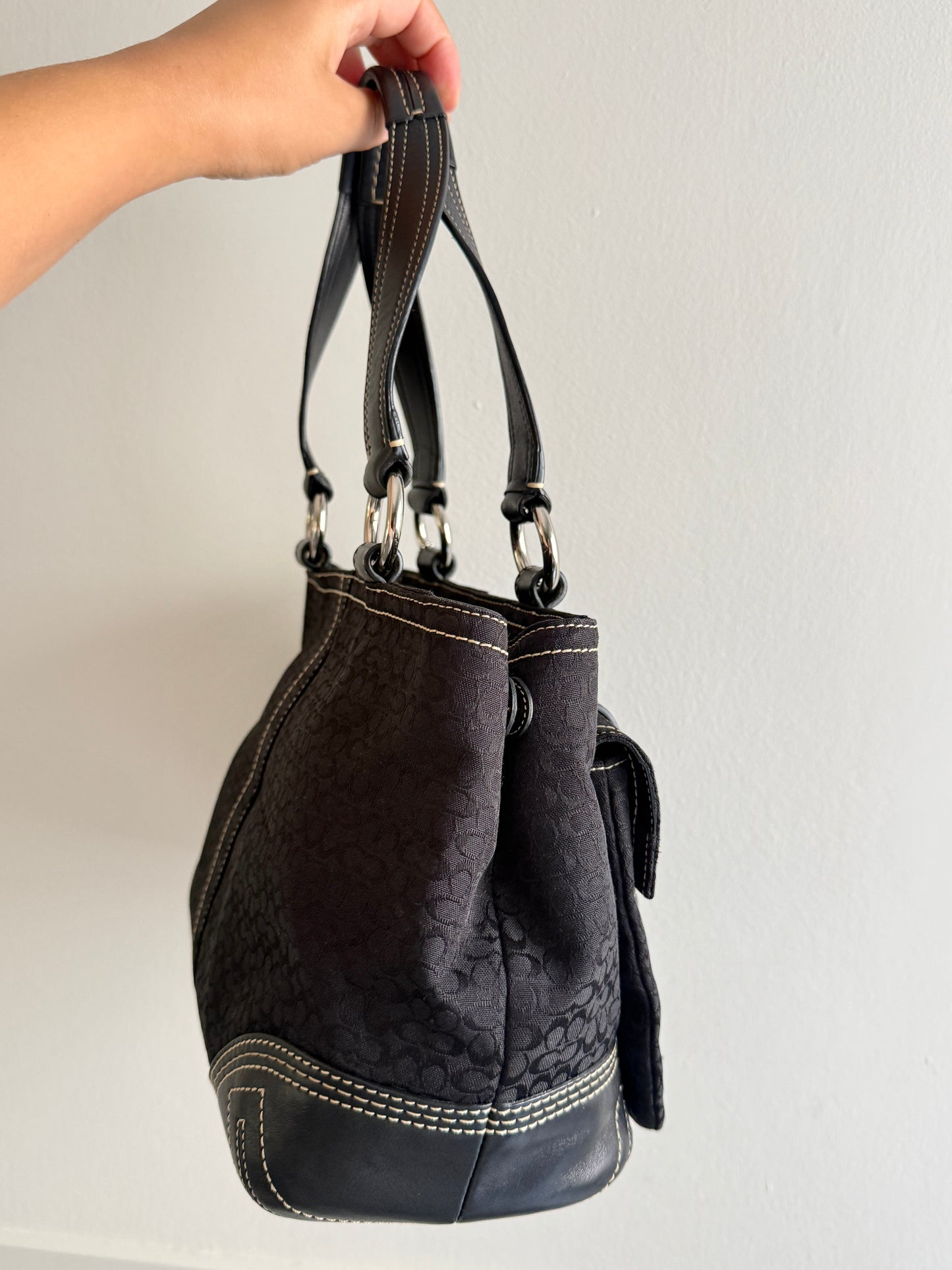 Super Rare Coach Soho Signature Shoulder Bag