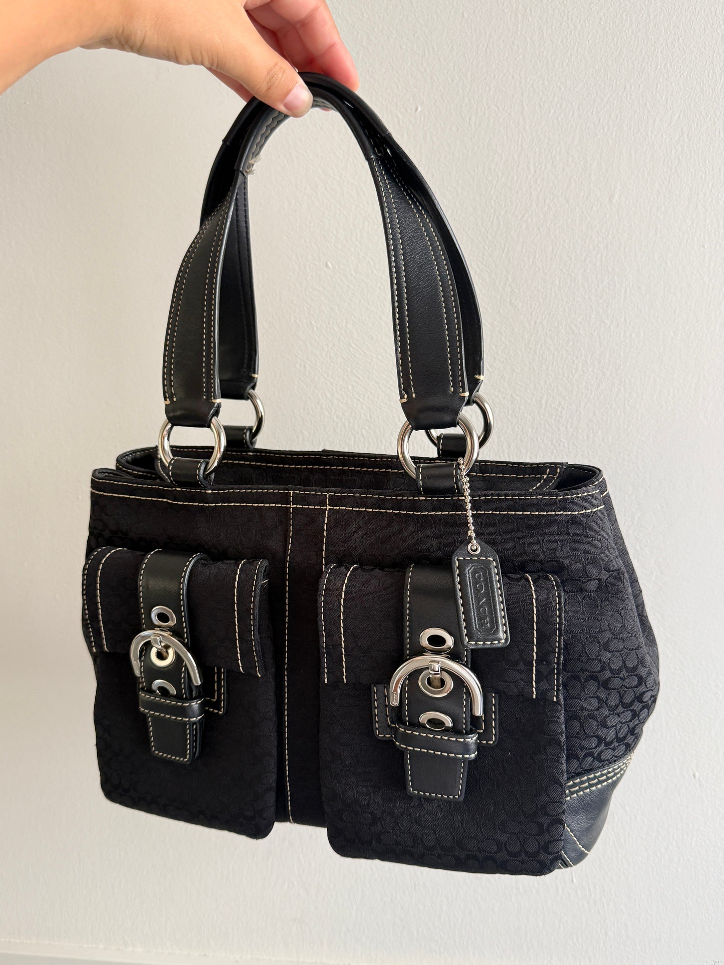 Super Rare Coach Soho Signature Shoulder Bag
