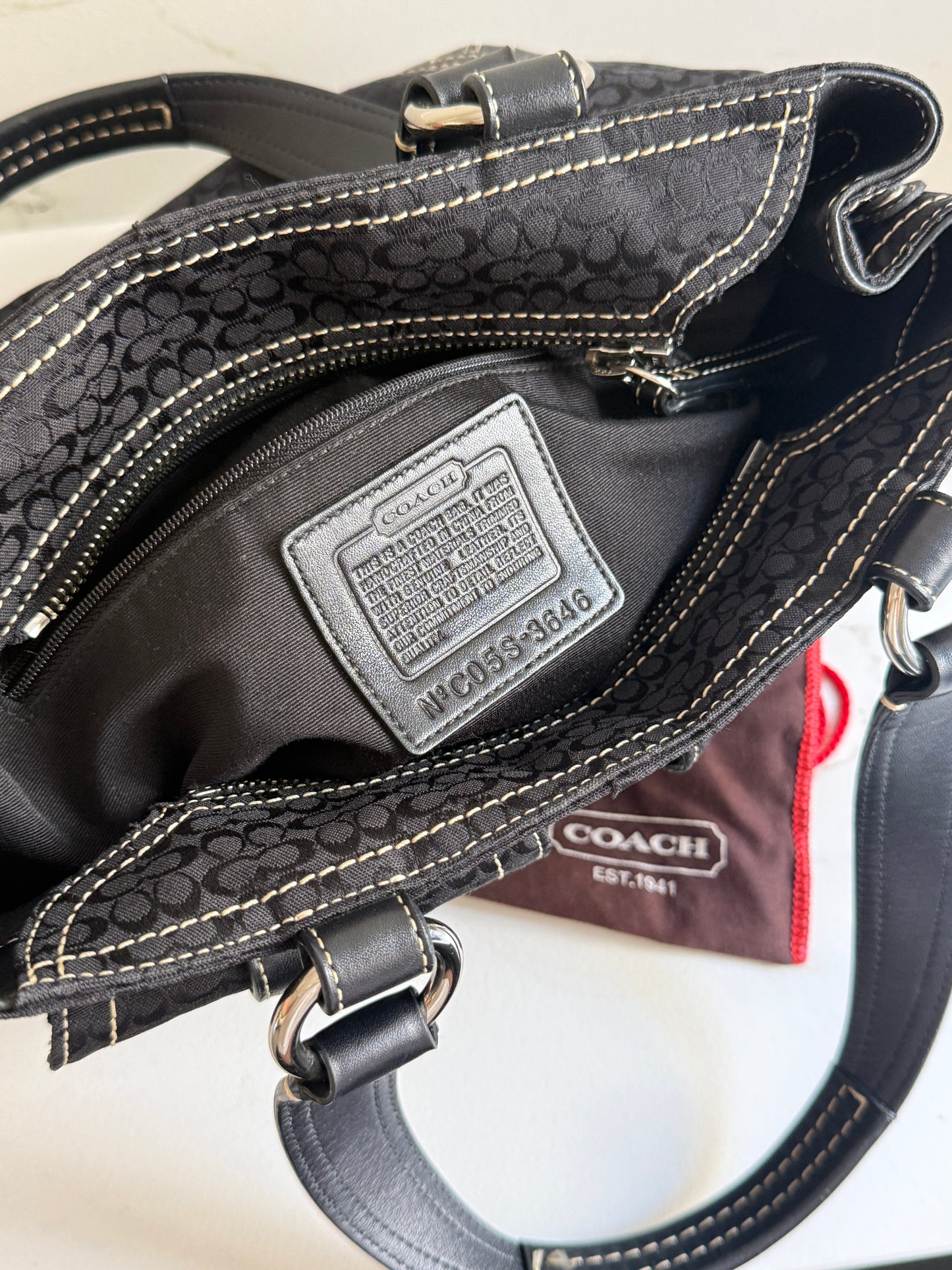 Super Rare Coach Soho Signature Shoulder Bag
