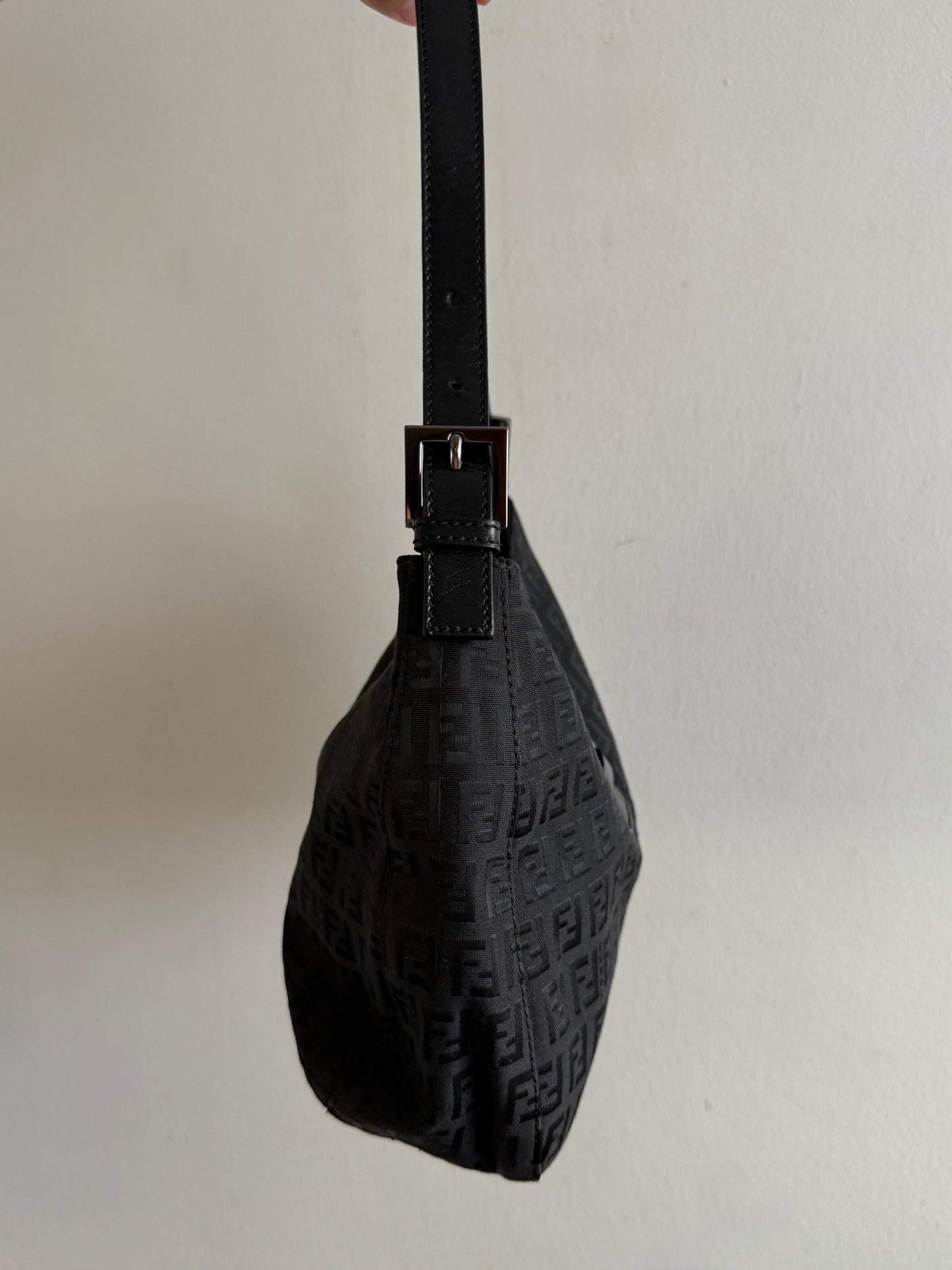 Fendi Baguette Zucca Shoulder Bag