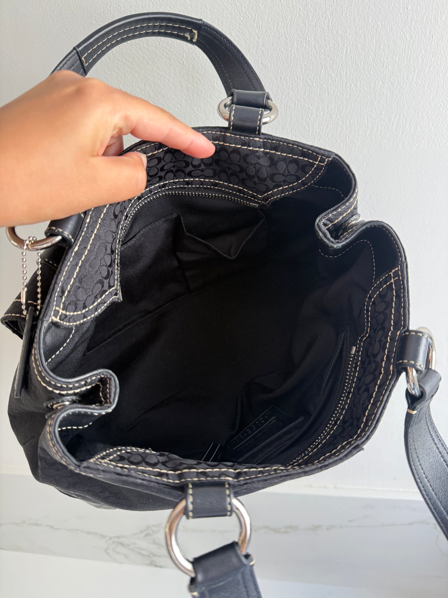 Super Rare Coach Soho Signature Shoulder Bag