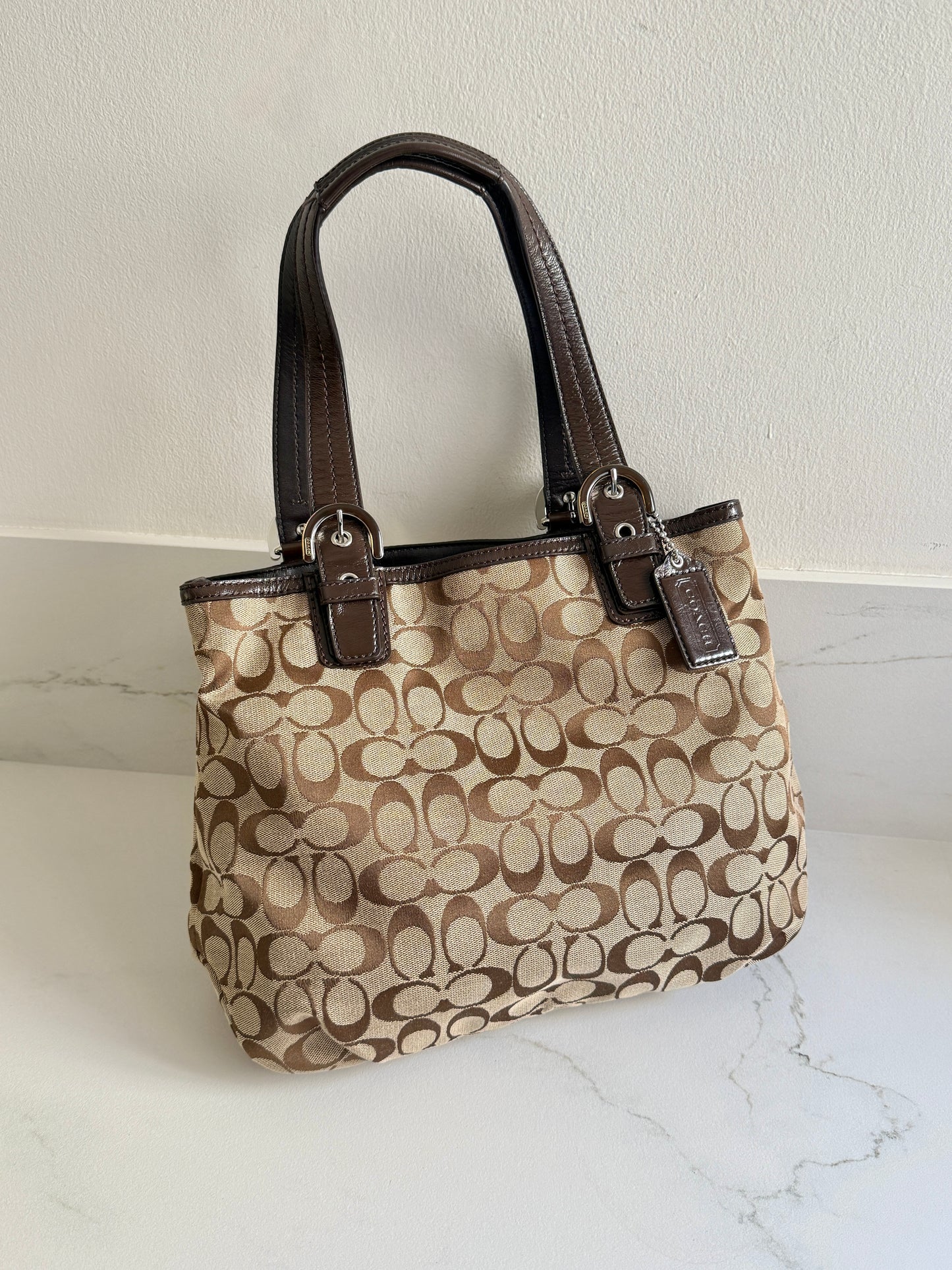 Coach Soho Signature Tote Bag