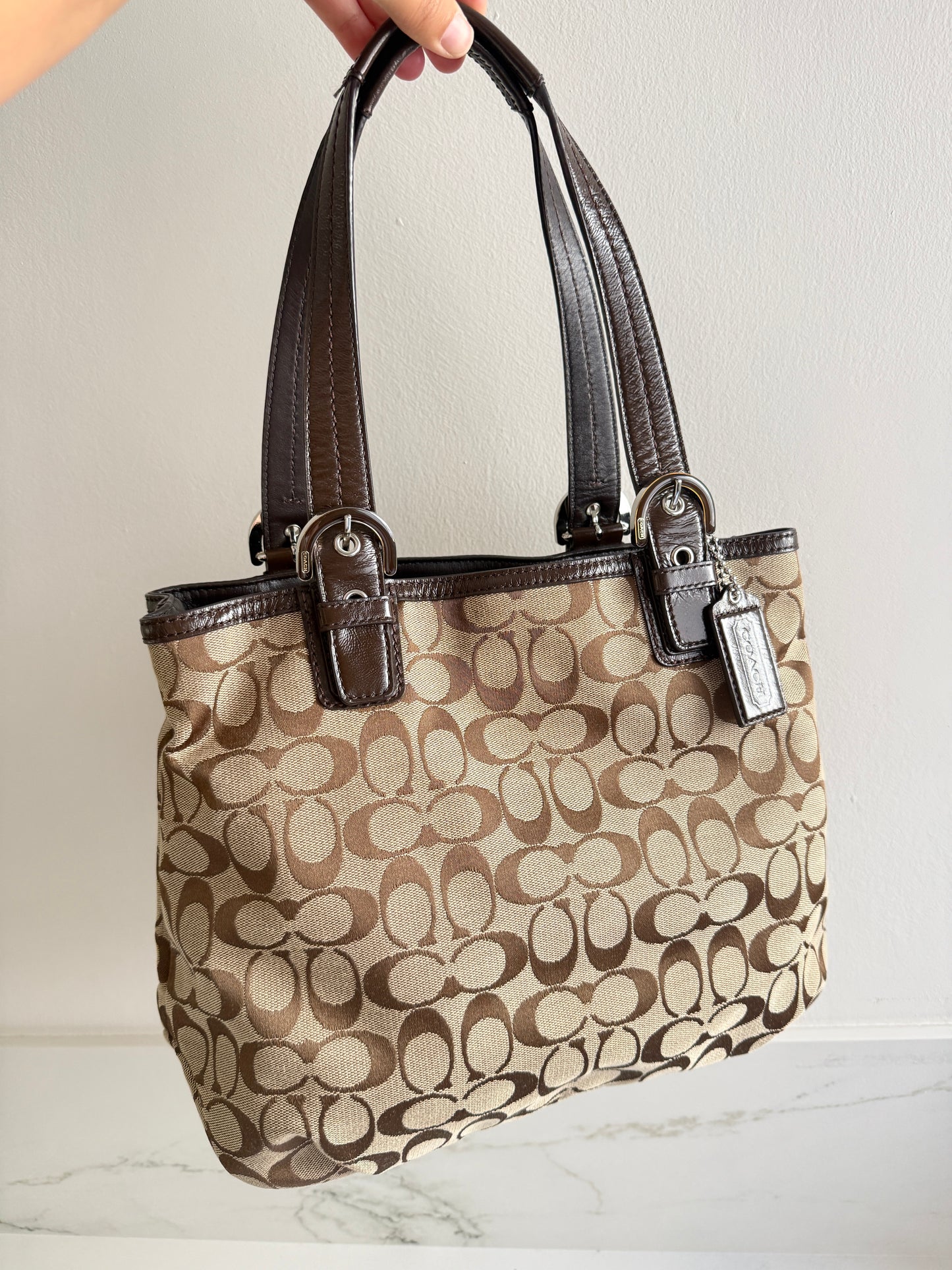 Coach Soho Signature Tote Bag