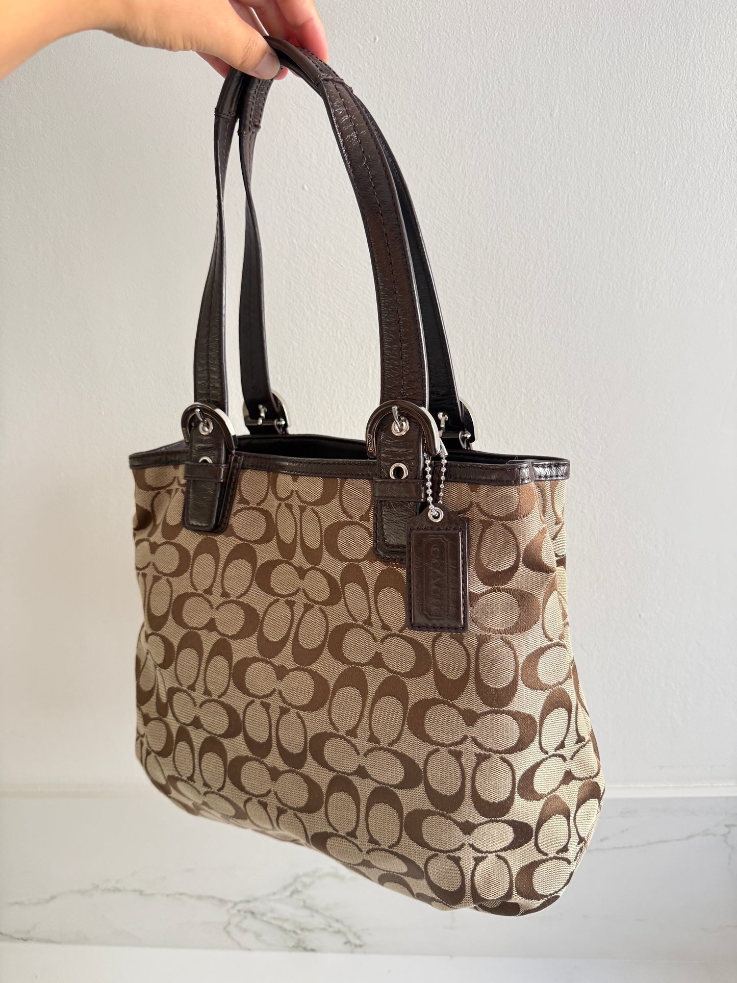 Coach Soho Signature Tote Bag