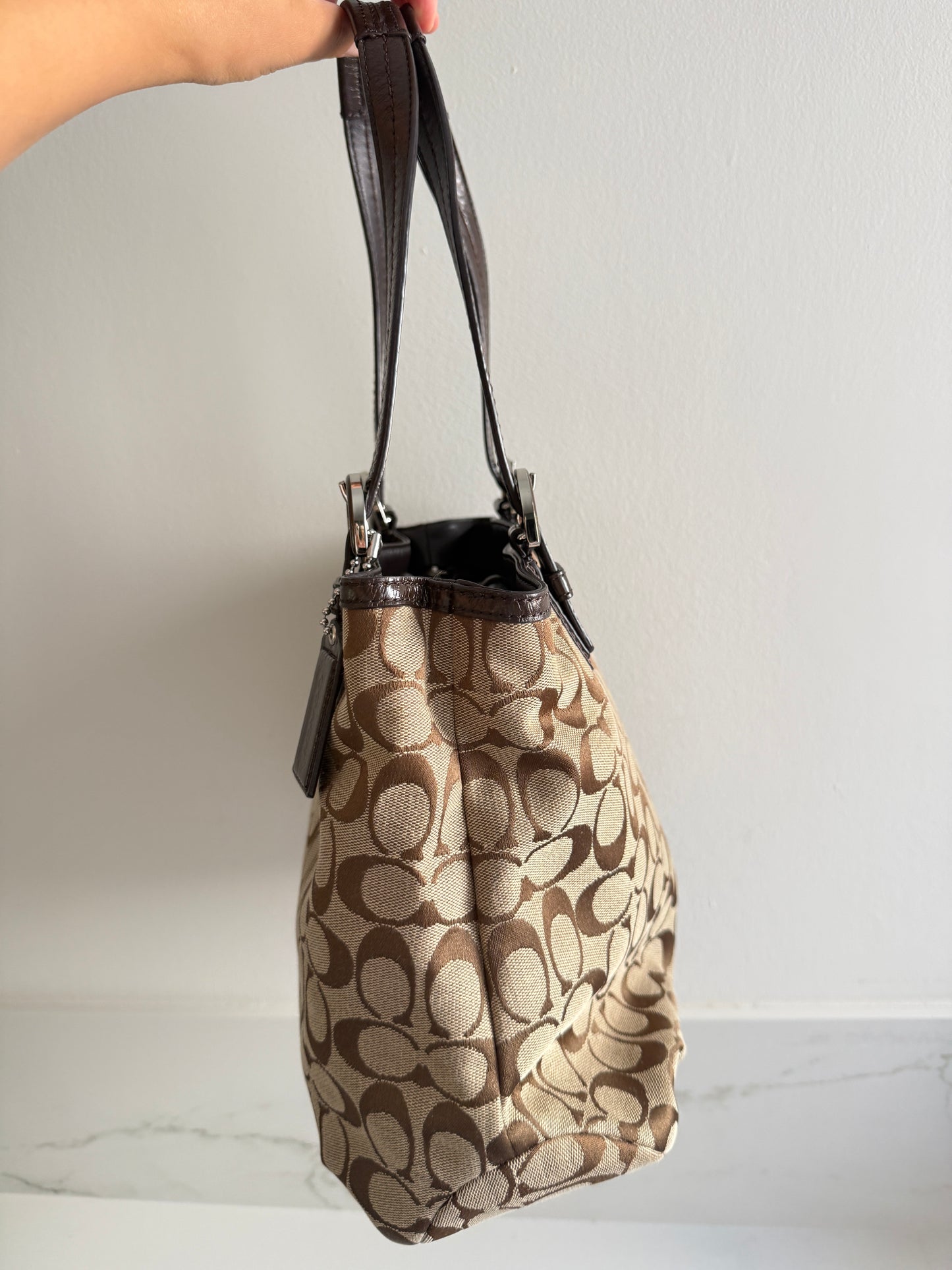 Coach Soho Signature Tote Bag