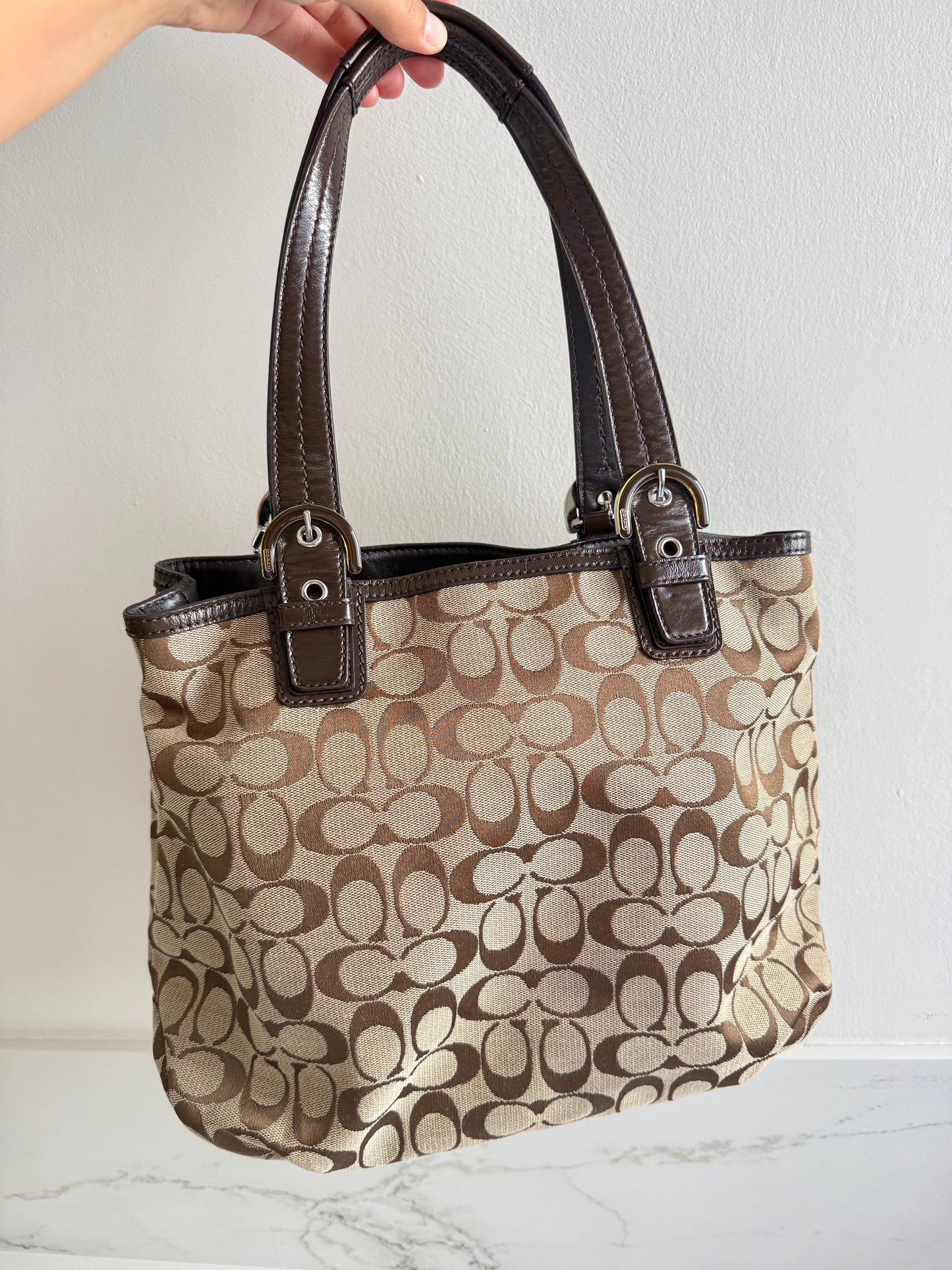 Coach Soho Signature Tote Bag
