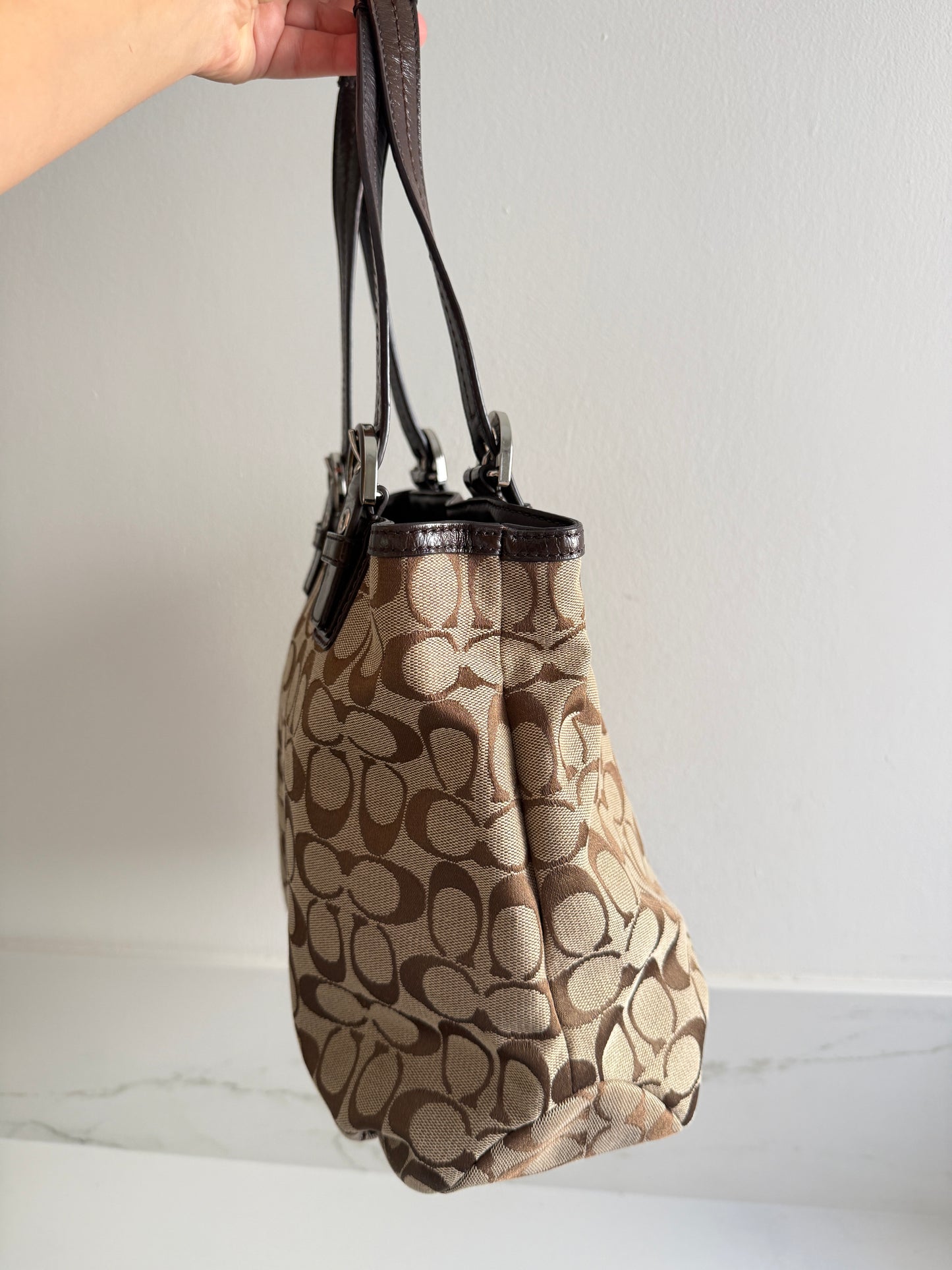 Coach Soho Signature Tote Bag