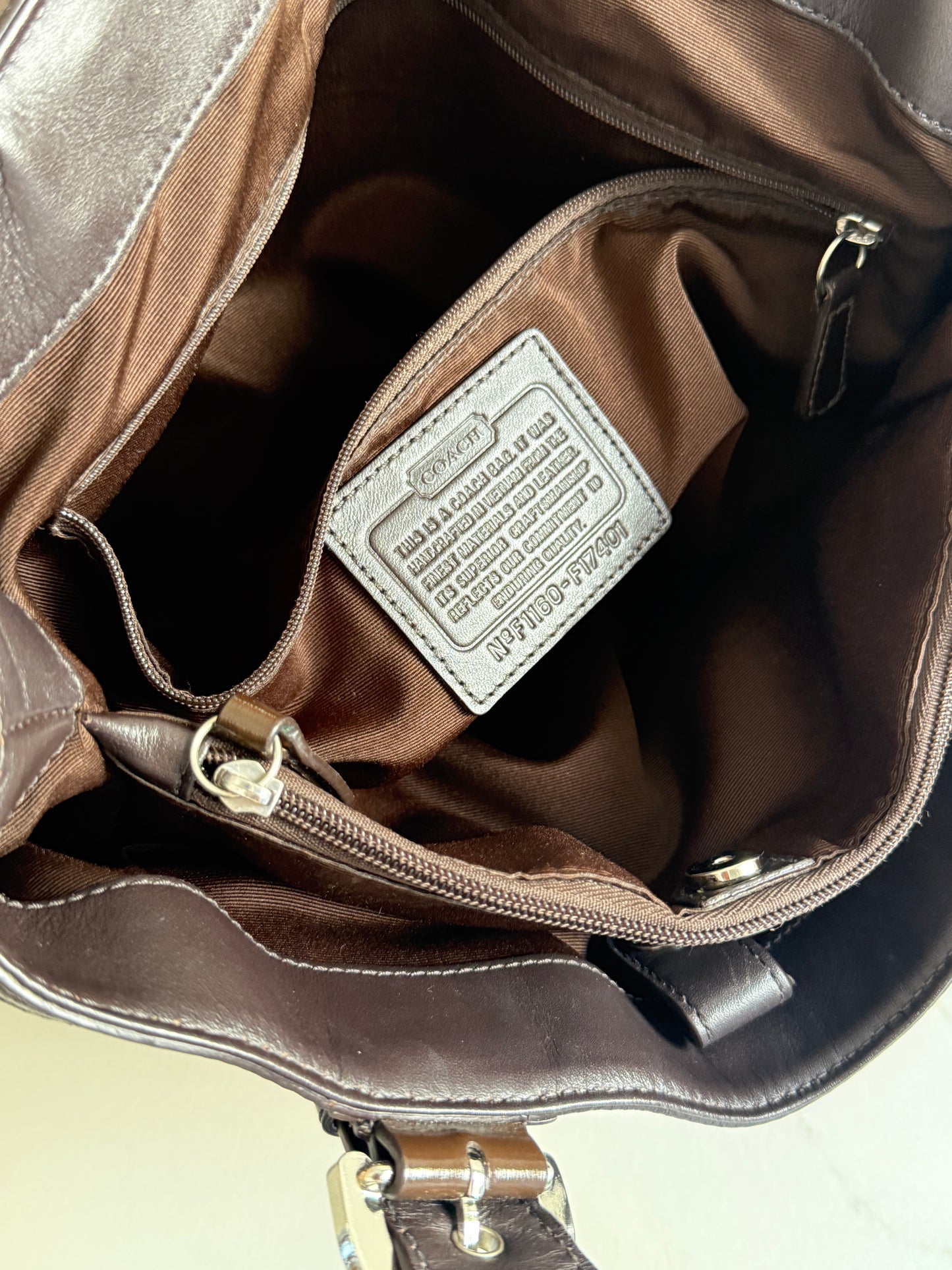Coach Soho Signature Tote Bag
