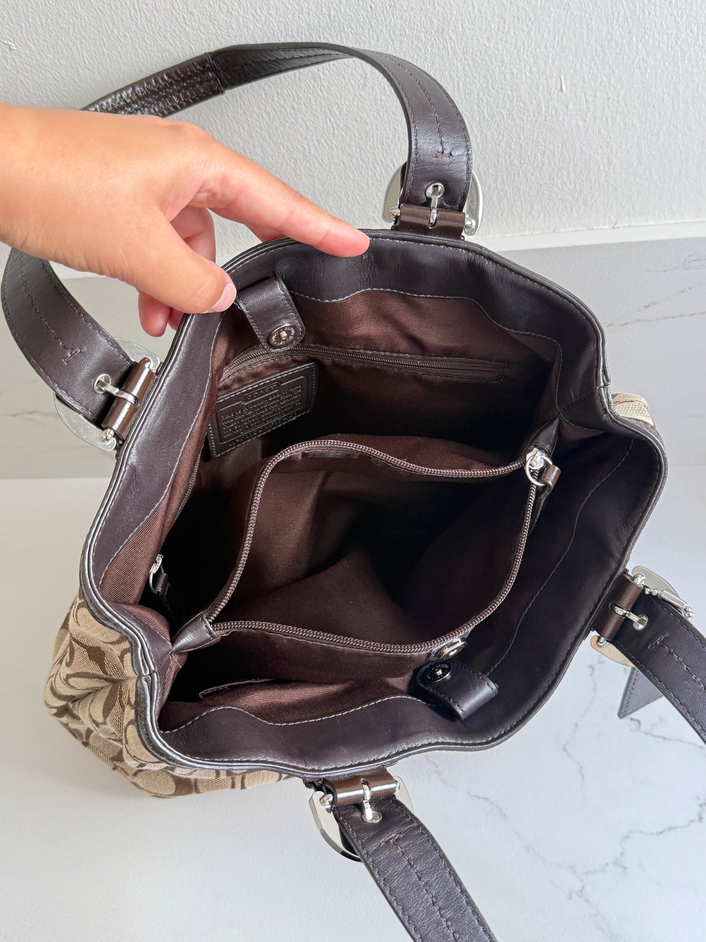 Coach Soho Signature Tote Bag