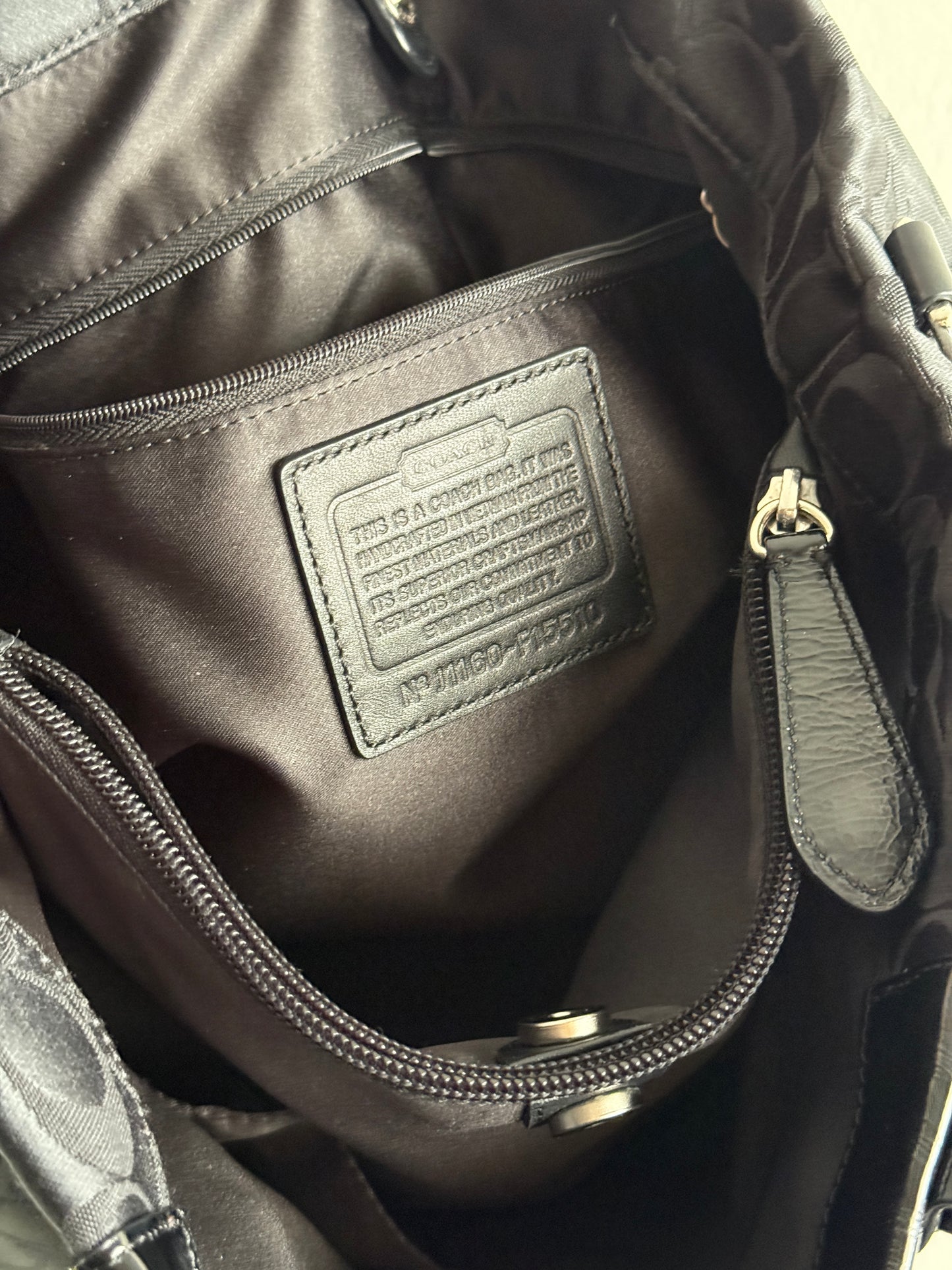 Rare Coach Ashley Signature Shoulder Bag