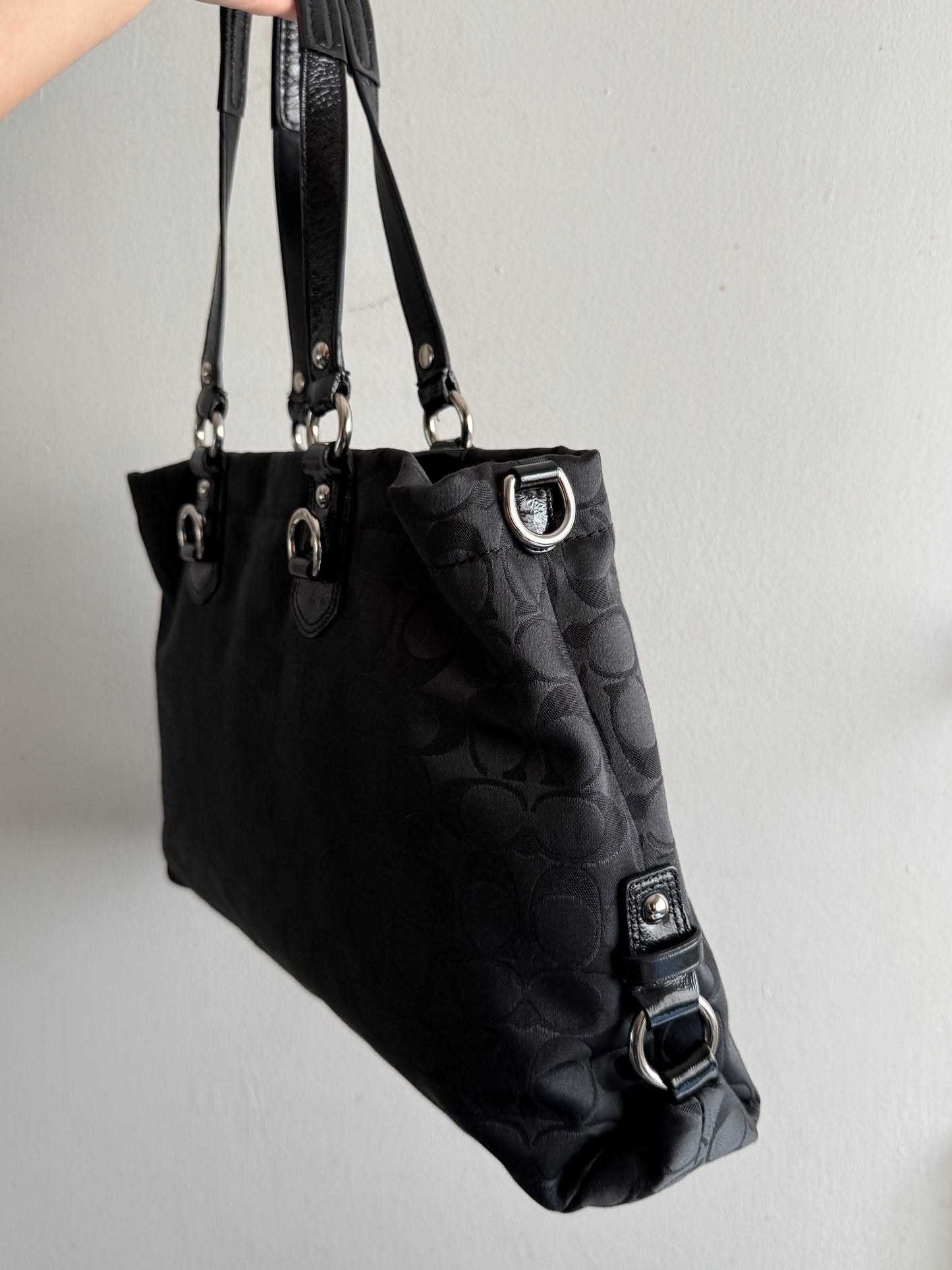 Rare Coach Ashley Signature Shoulder Bag