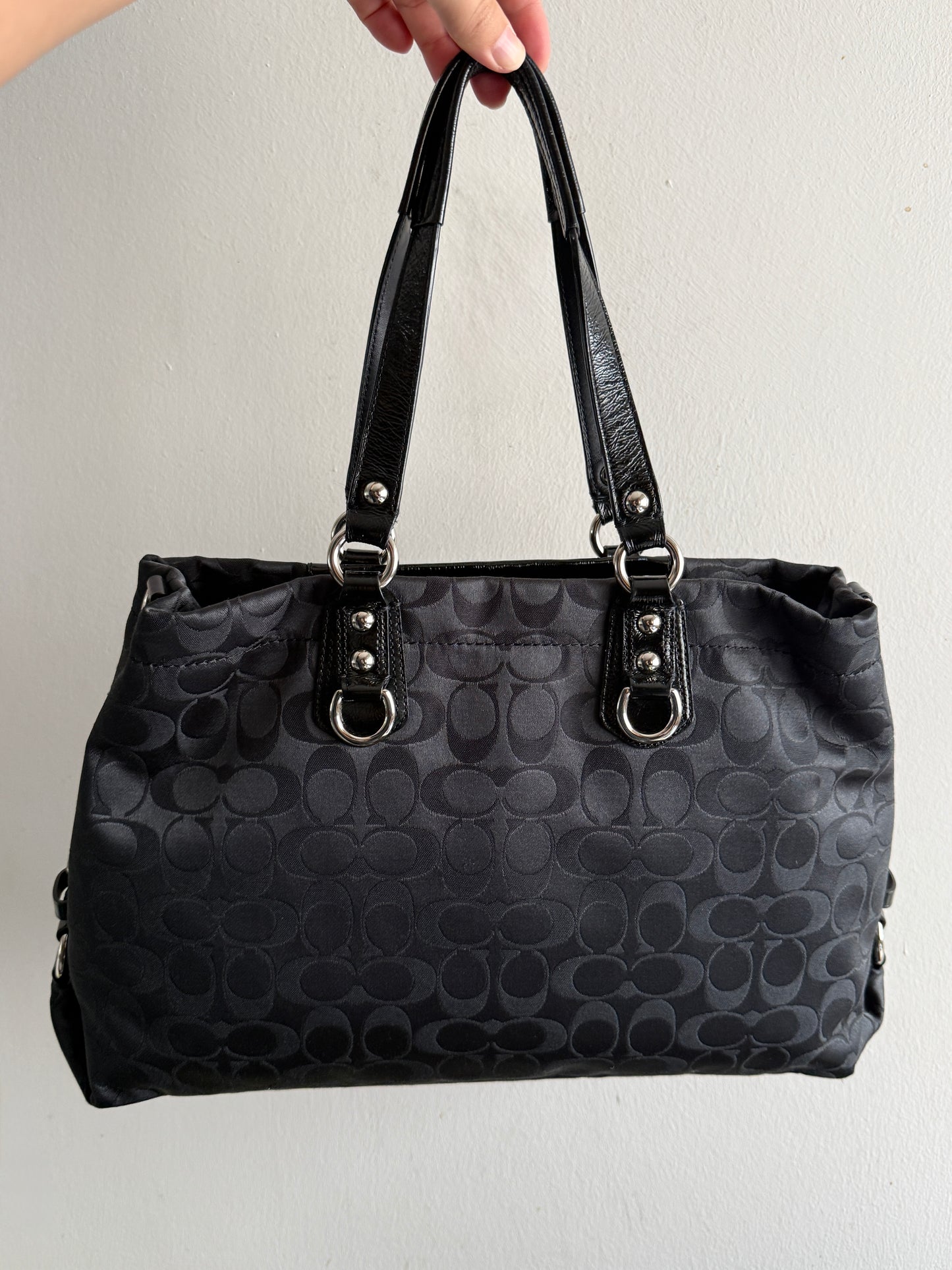 Rare Coach Ashley Signature Shoulder Bag
