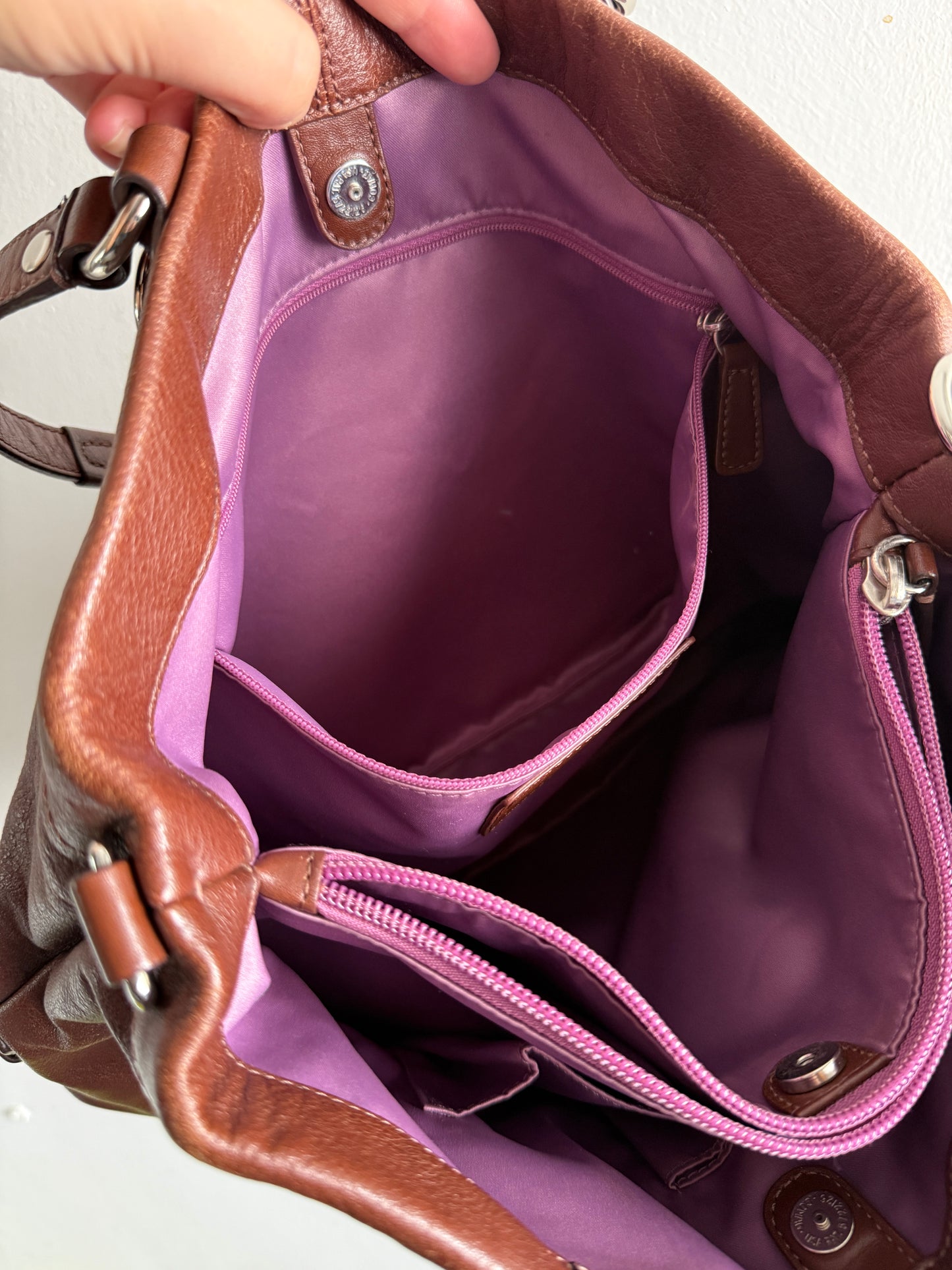 Rare Coach Ashley Leather Carryall Shoulder Bag