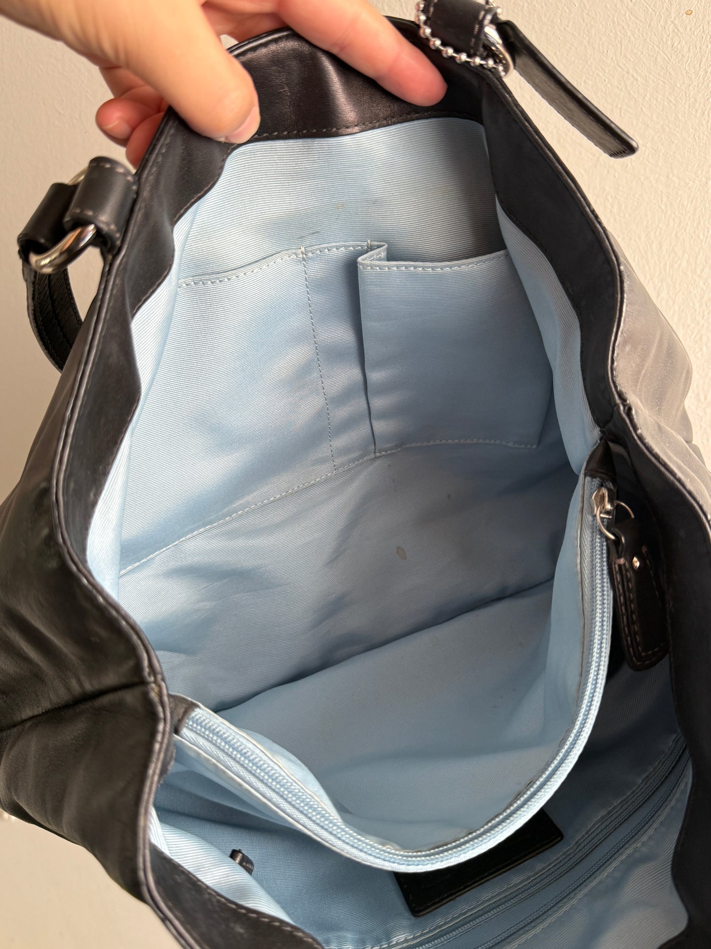 Coach Soho Leather Carryall Shoulder Bag