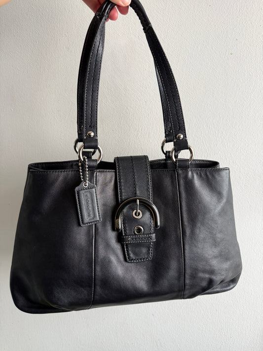 Coach Soho Leather Carryall Shoulder Bag
