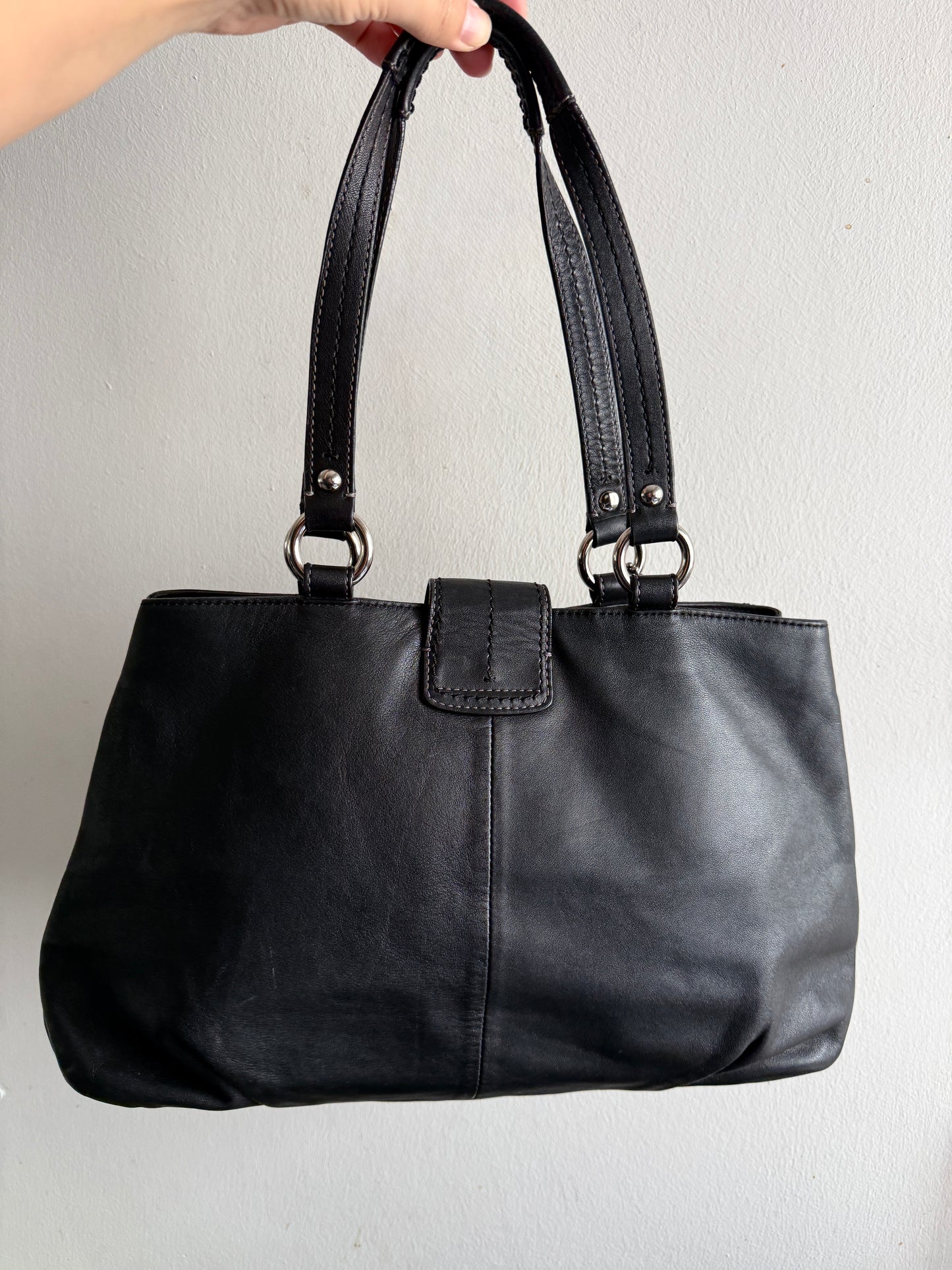 Coach Soho Leather Carryall Shoulder Bag