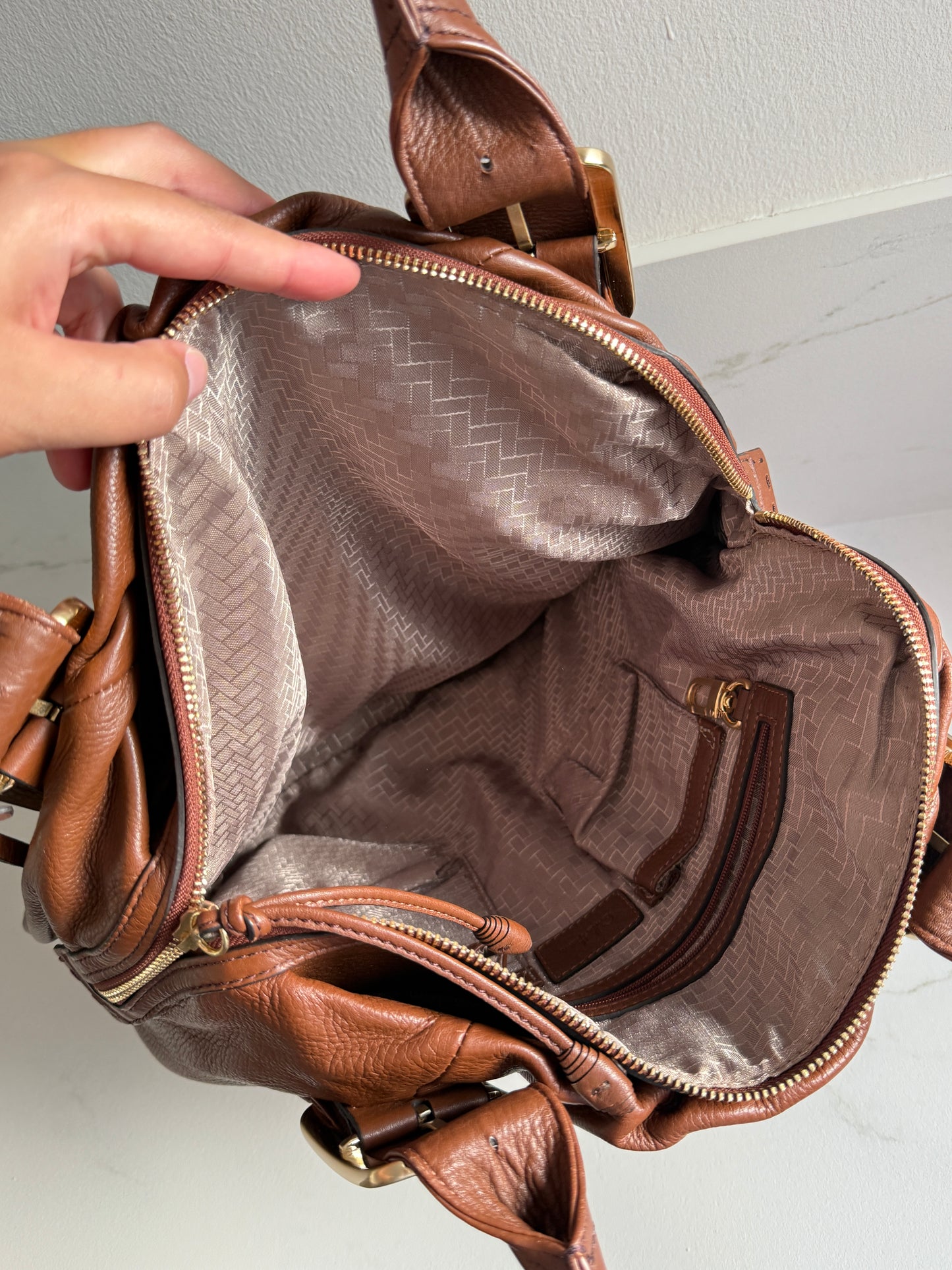 Super Rare Cole Haan Hobo Leather Shoulder Bag