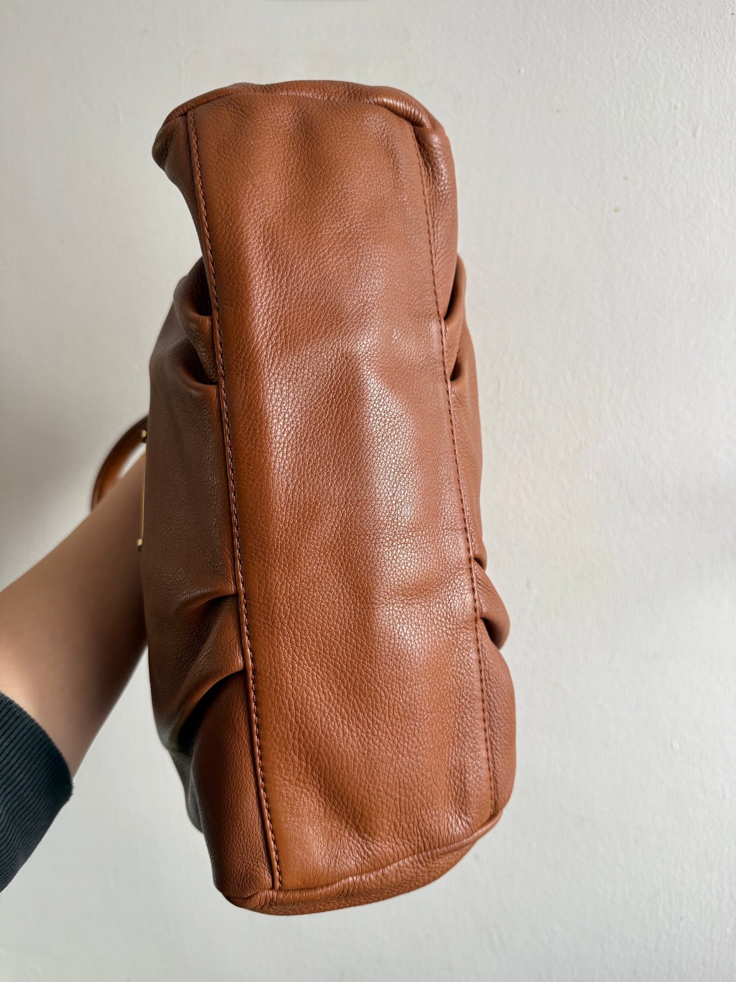 Marc by Marc Jacobs Classic Q Fran Leather Shoulder Bag