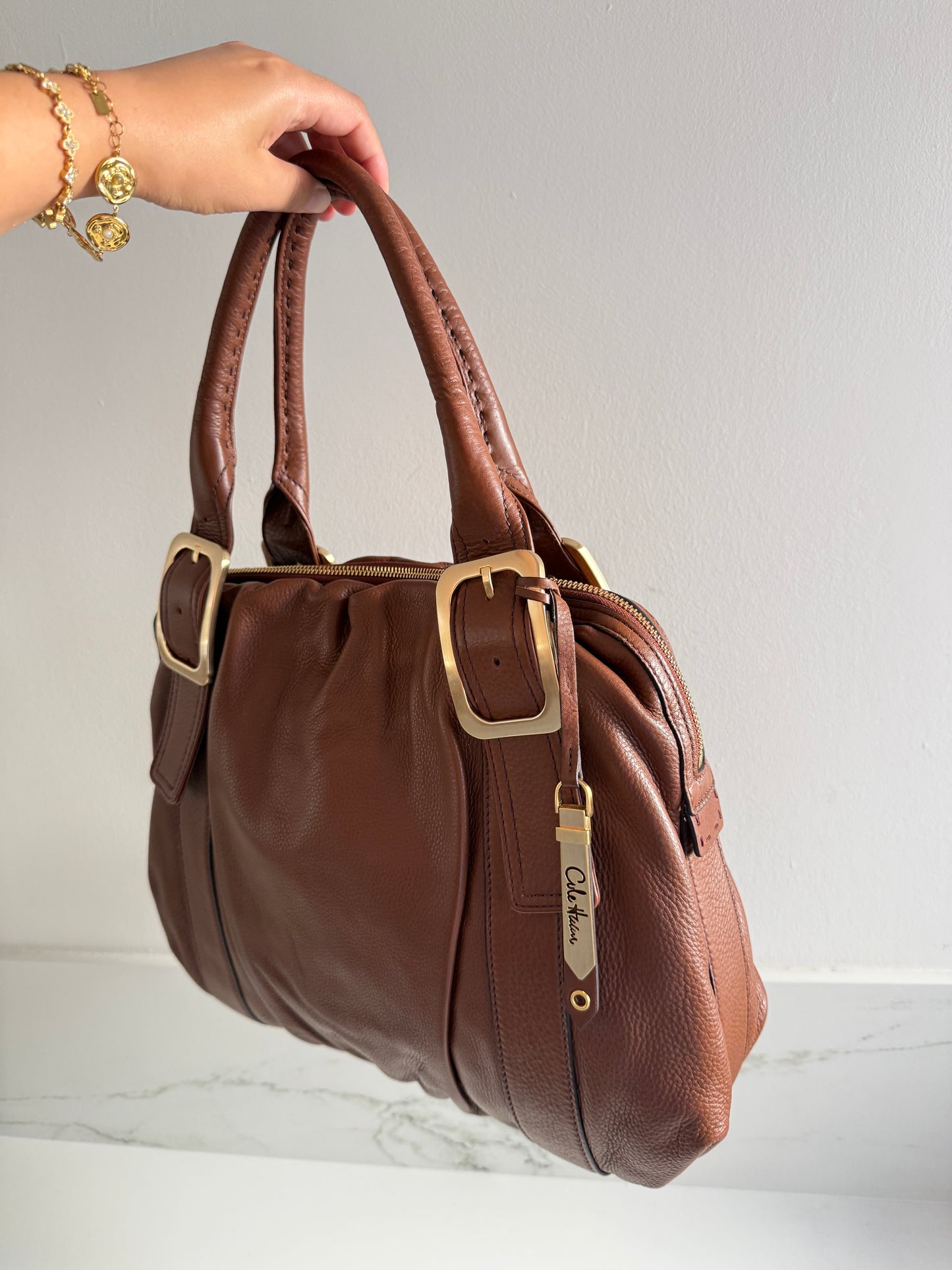 Super Rare Cole Haan Hobo Leather Shoulder Bag
