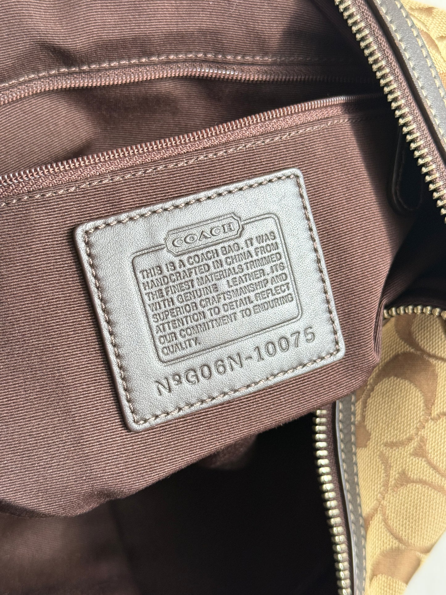 Super Rare Coach Soho Signature Shoulder Bag