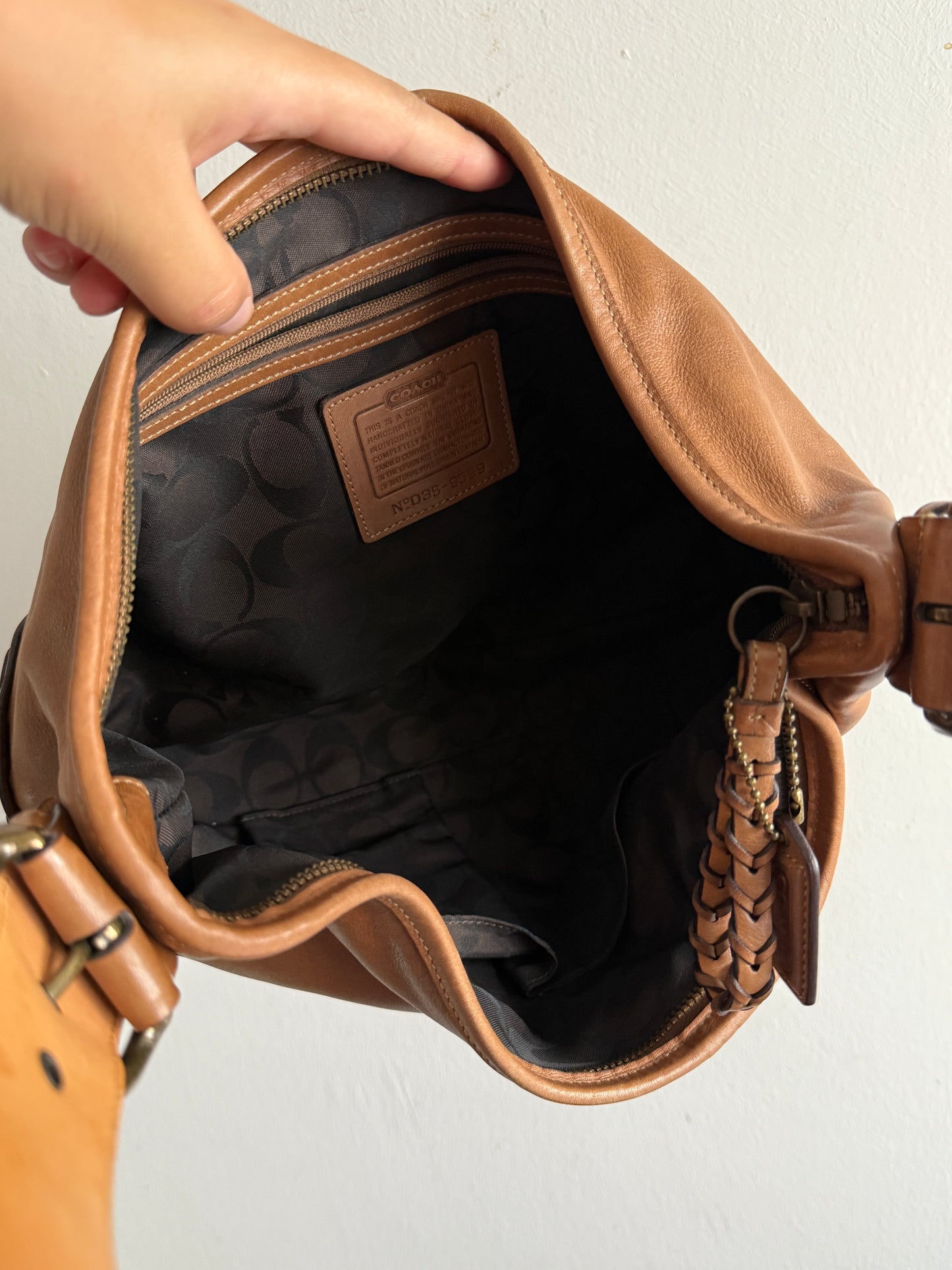 Rare Coach Soho Leather Hobo Shoulder Bag