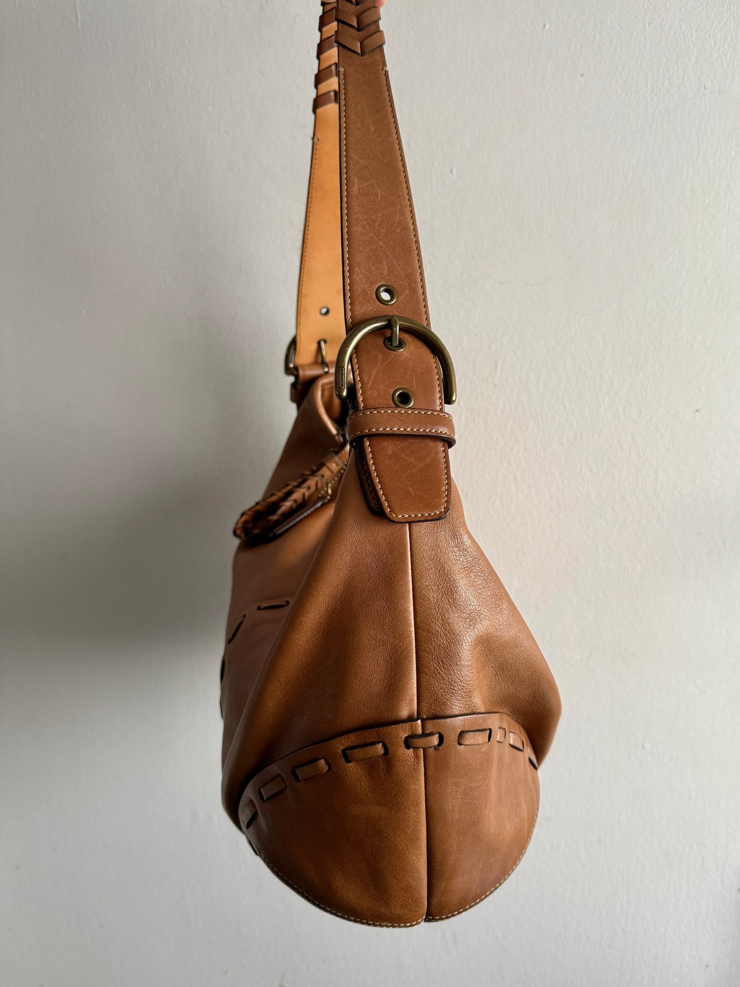 Rare Coach Soho Leather Hobo Shoulder Bag
