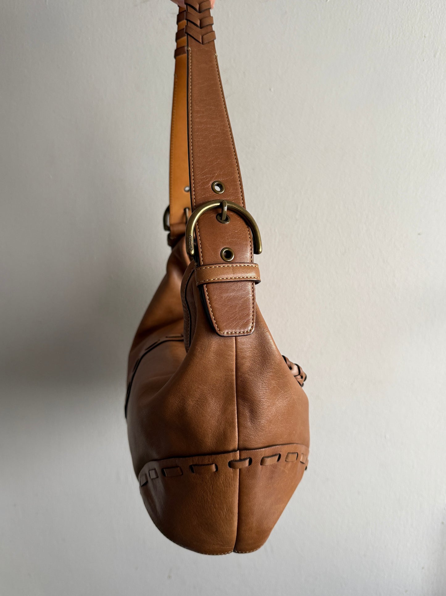 Rare Coach Soho Leather Hobo Shoulder Bag