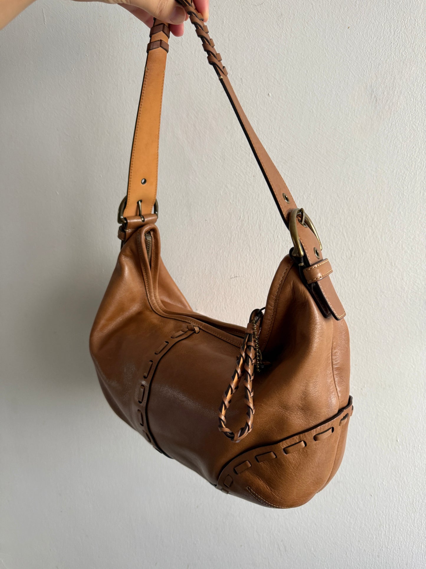 Rare Coach Soho Leather Hobo Shoulder Bag