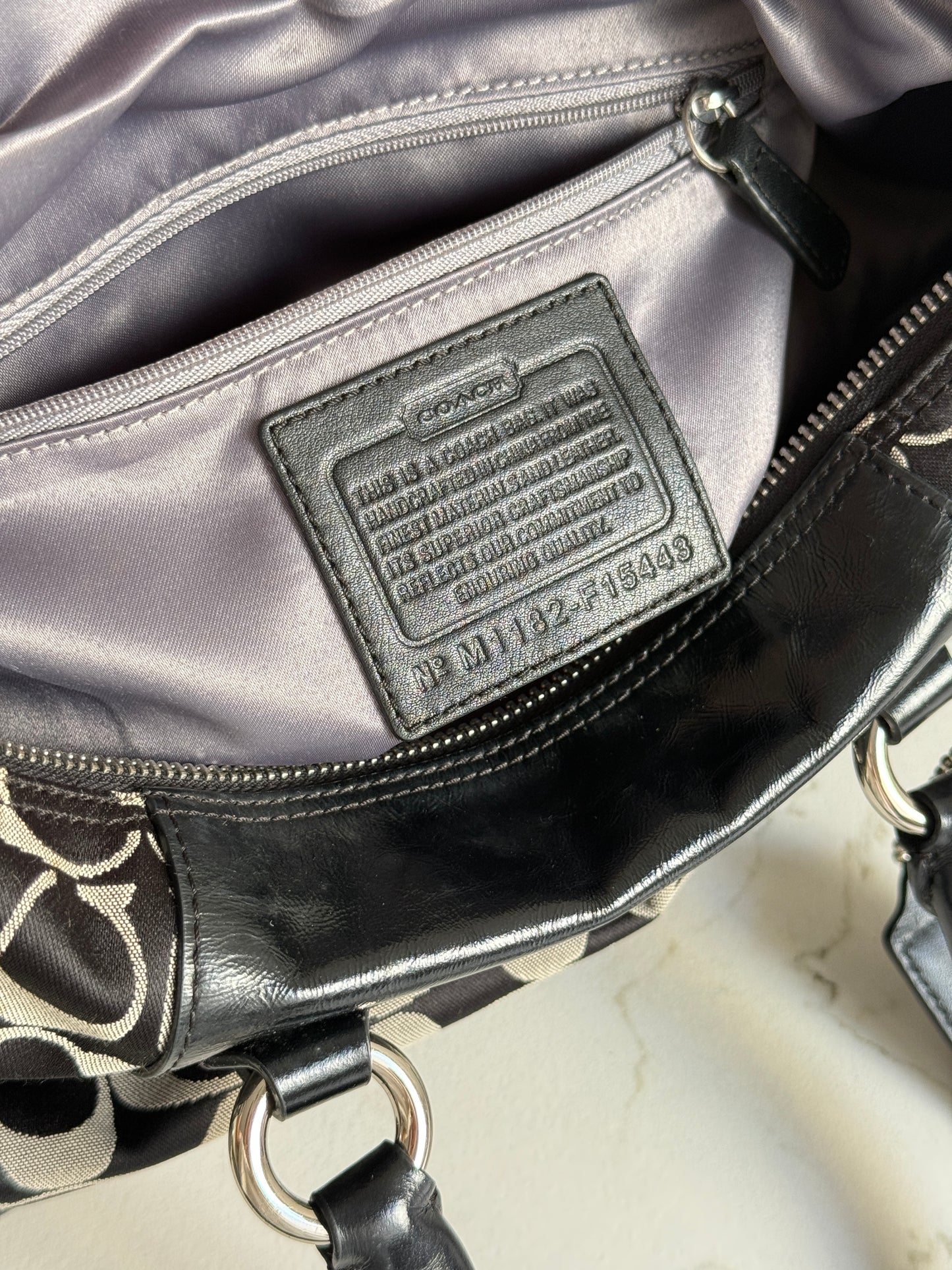 Coach Ashley Signature Satchel