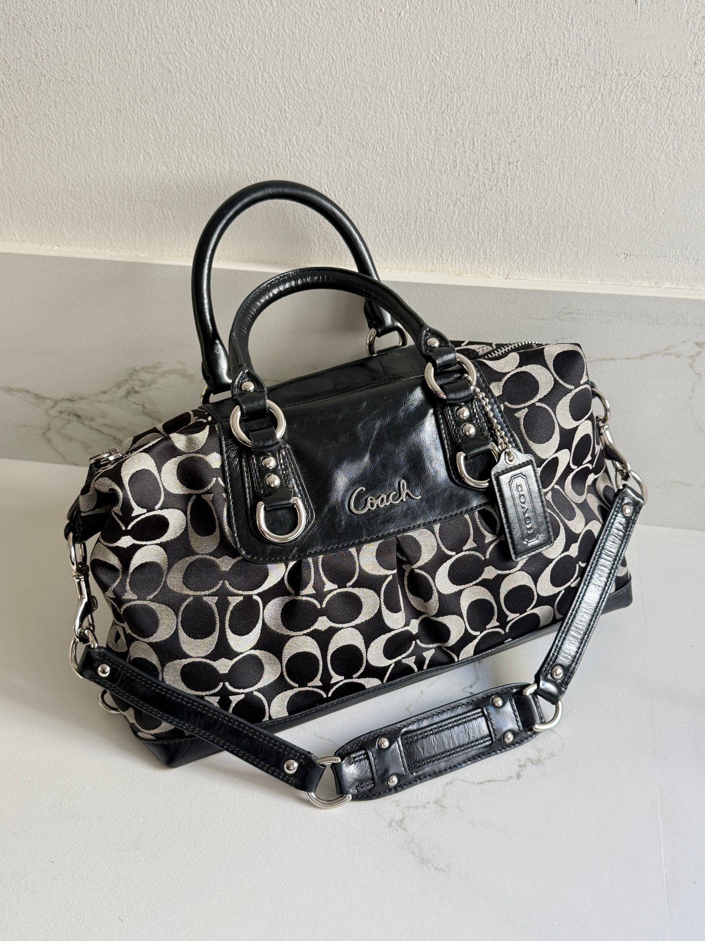 Coach Ashley Signature Satchel