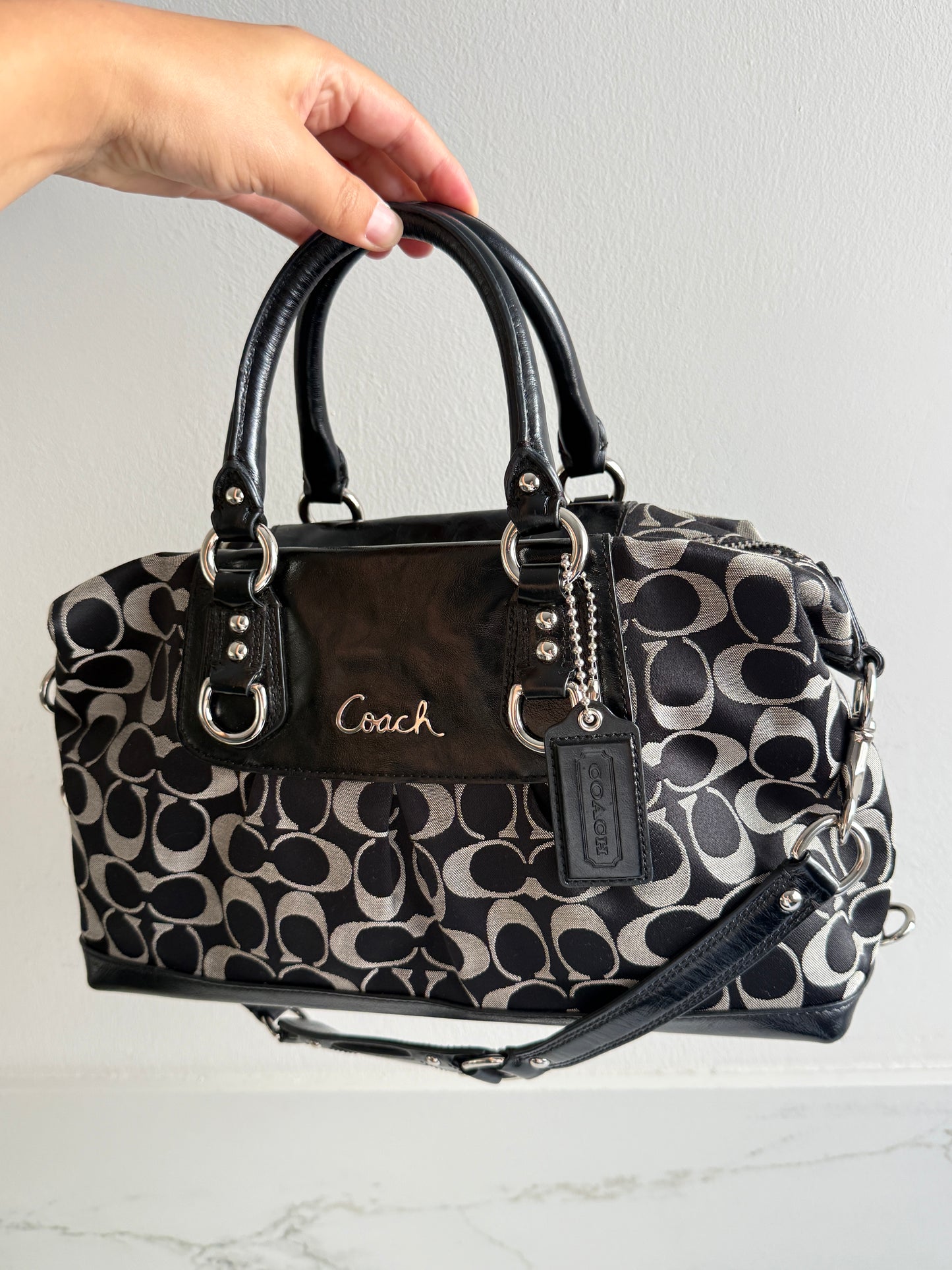 Coach Ashley Signature Satchel