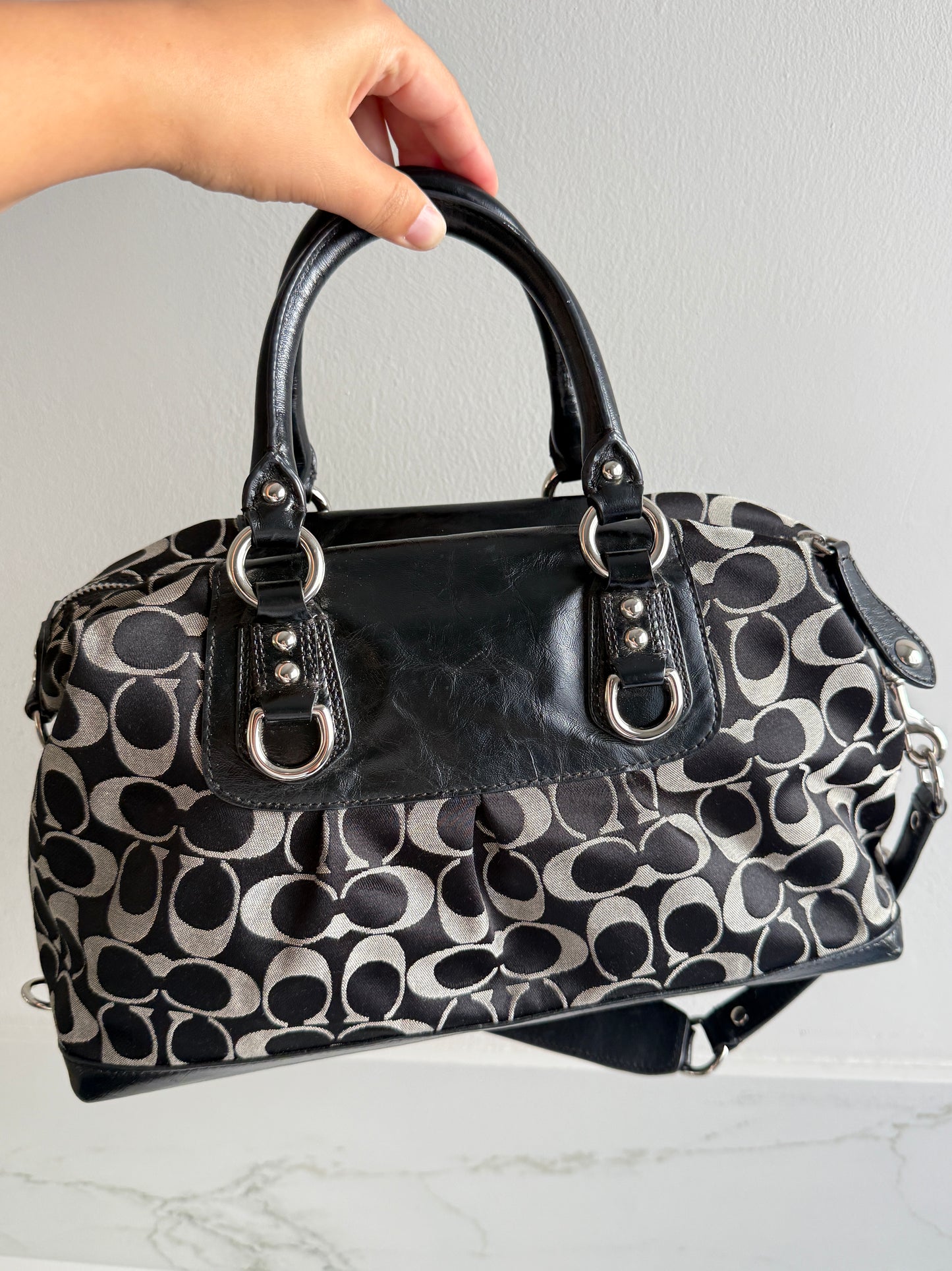 Coach Ashley Signature Satchel