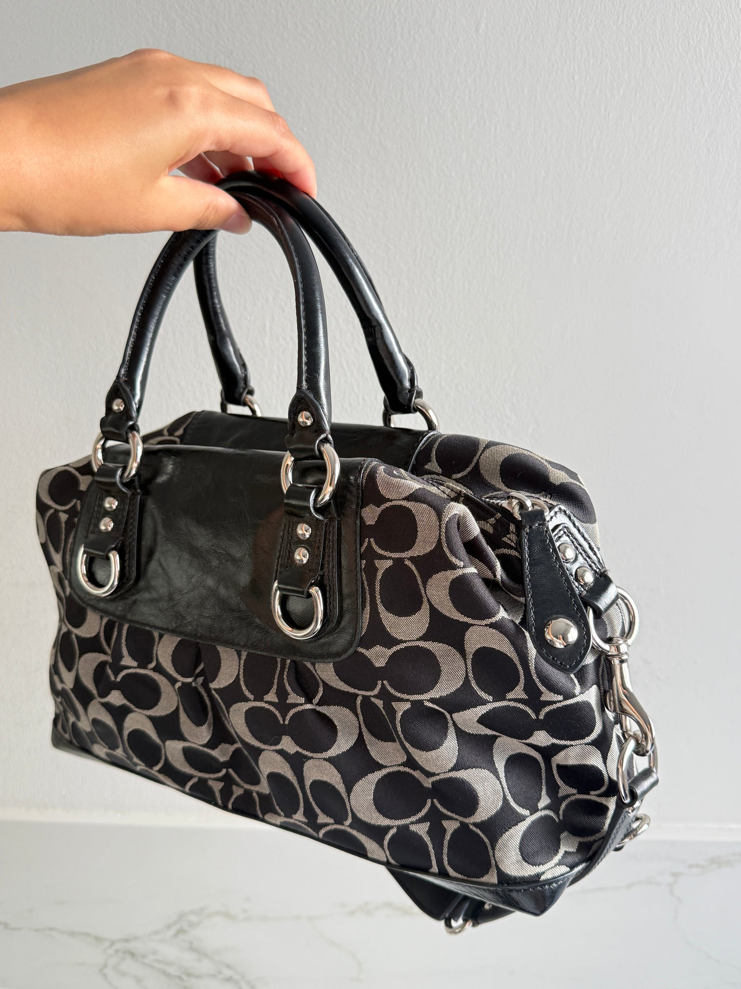 Coach Ashley Signature Satchel