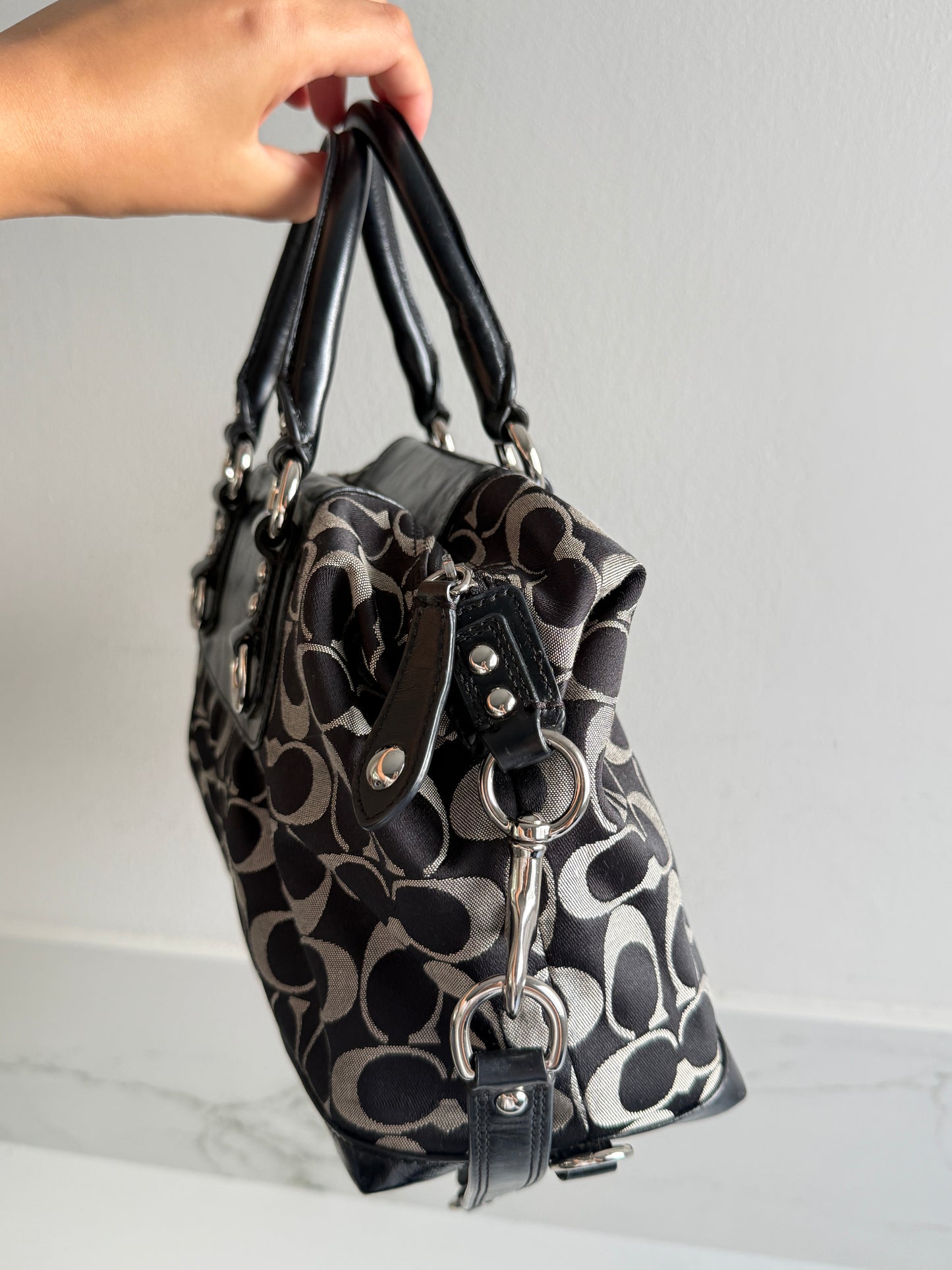 Coach Ashley Signature Satchel