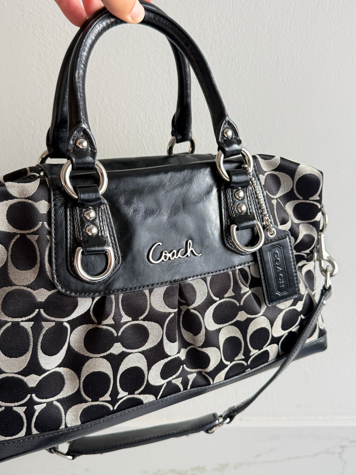 Coach Ashley Signature Satchel