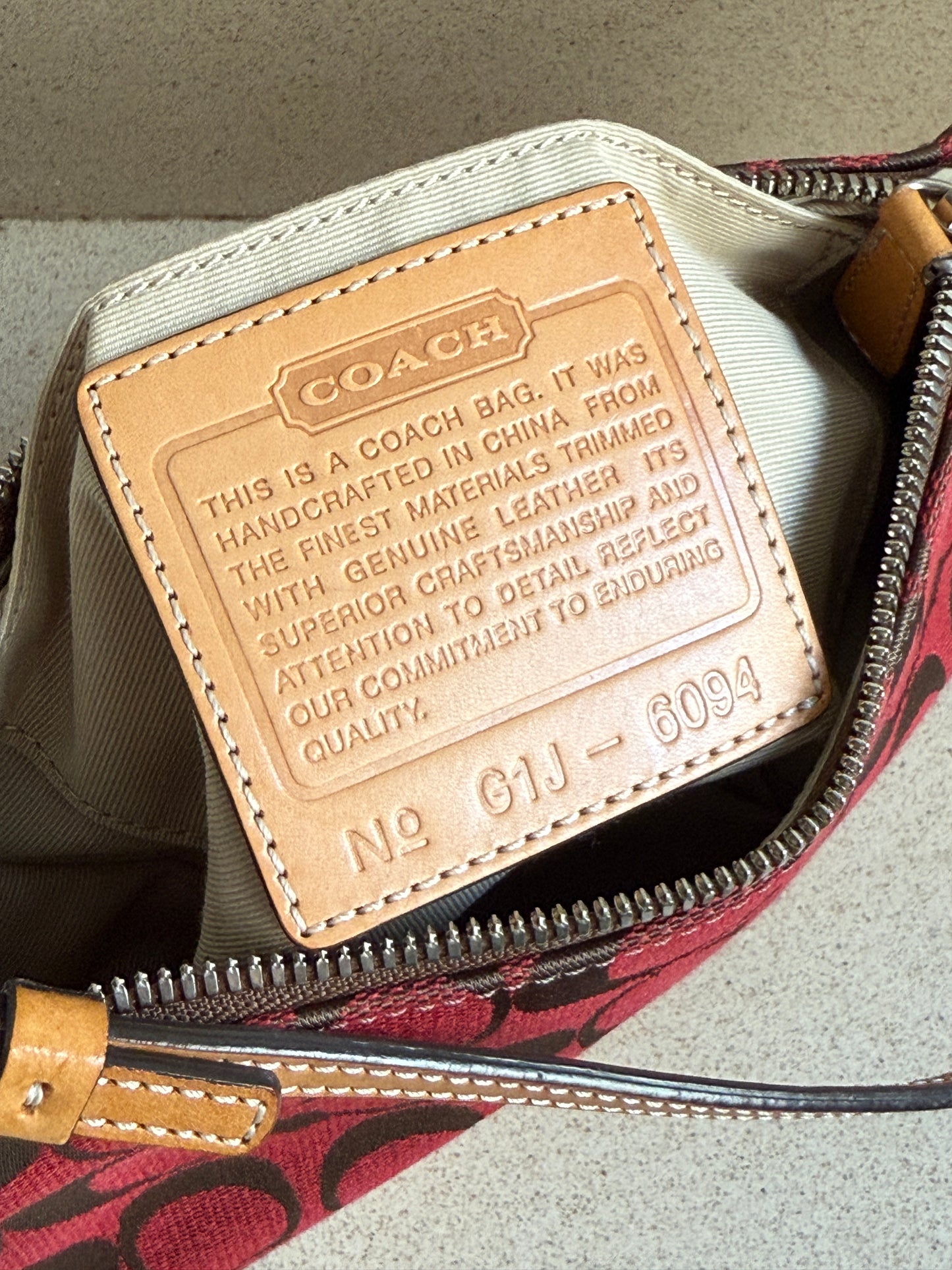 Coach Demi Signature Mini Bag