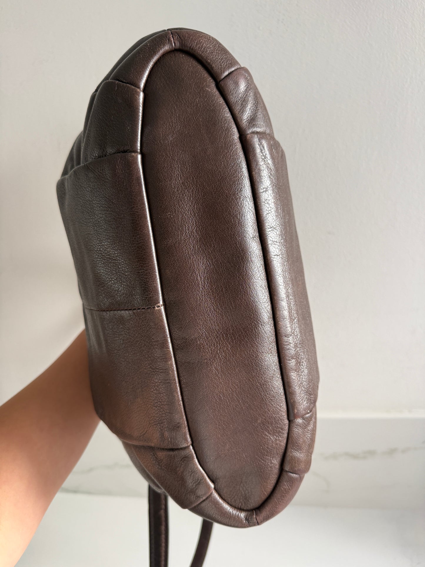Rare Coach Sophia Lindsey Leather Tote Bag