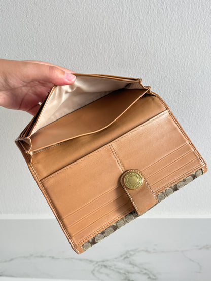 Coach Signature Long Wallet