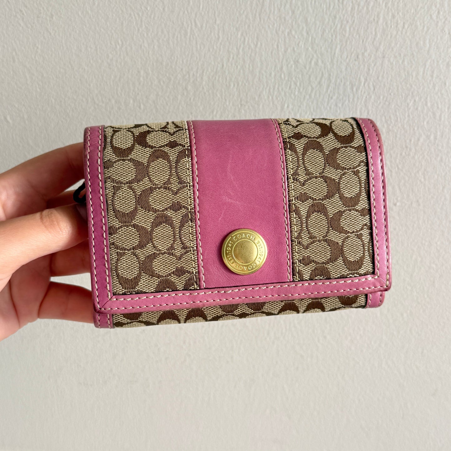 Rare Coach Signature Wallet
