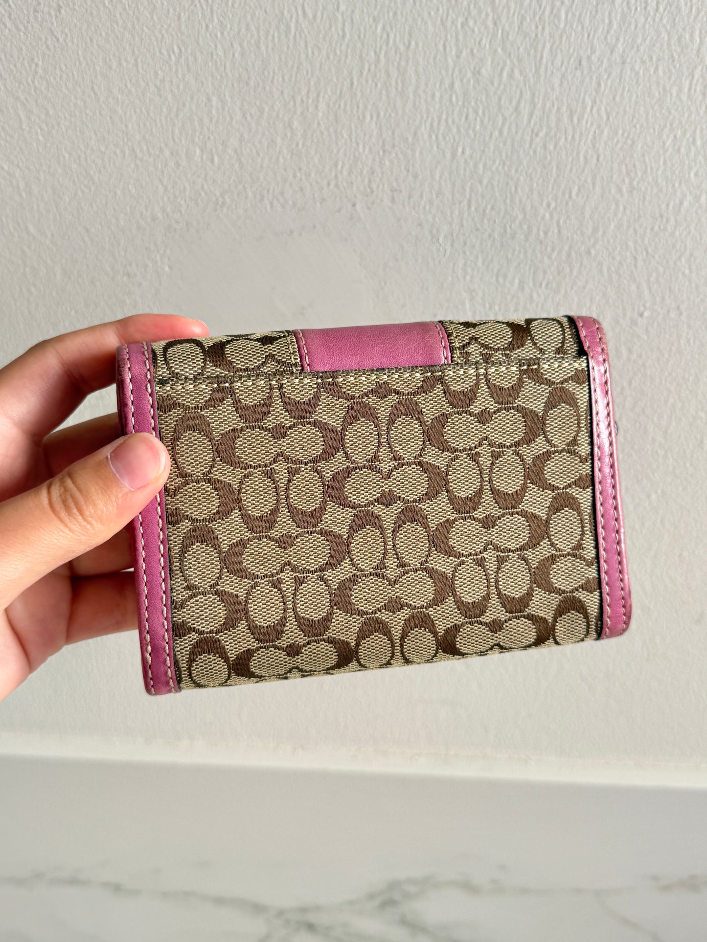 Rare Coach Signature Wallet