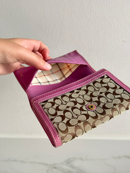 Rare Coach Signature Wallet
