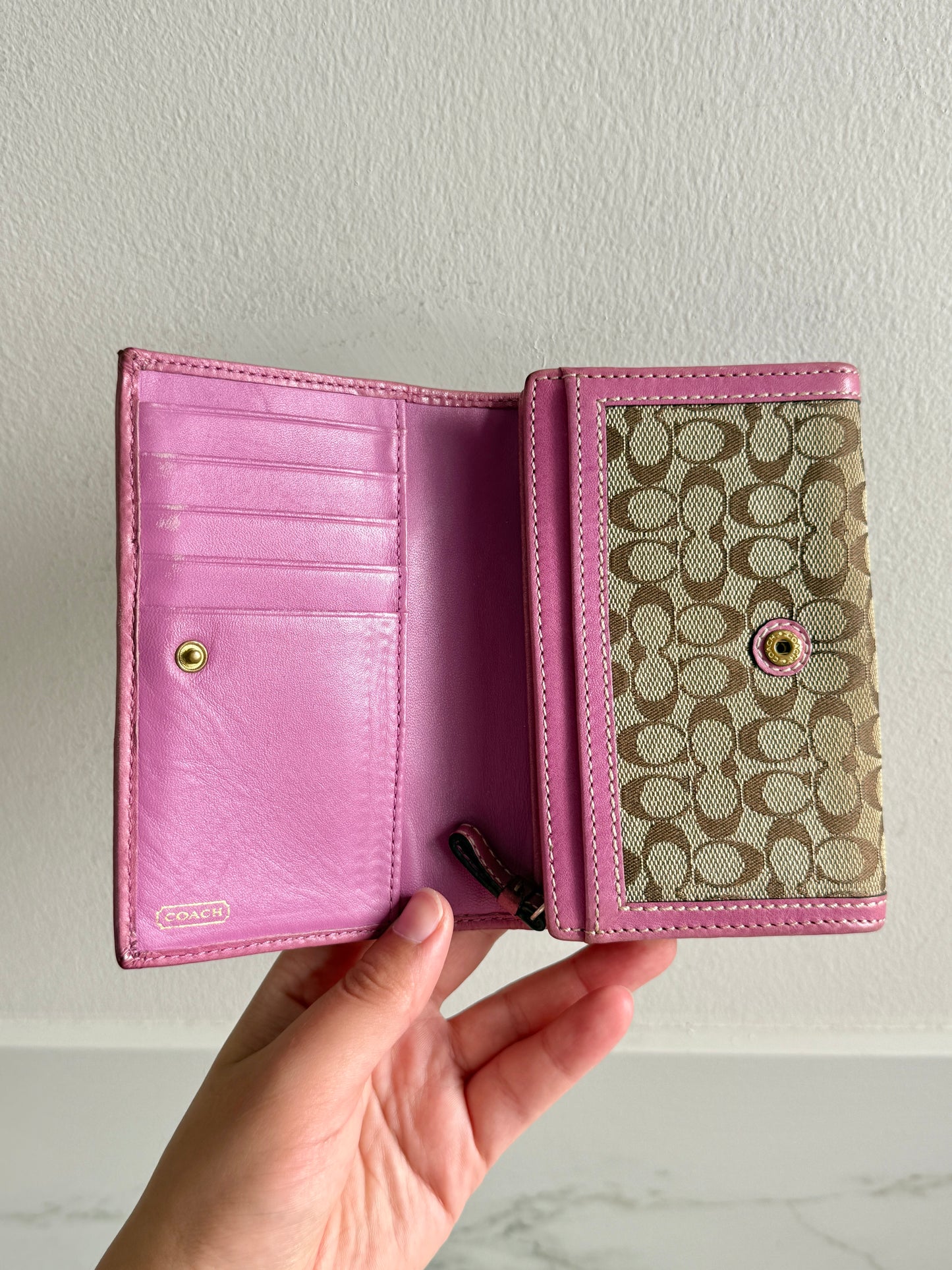 Rare Coach Signature Wallet