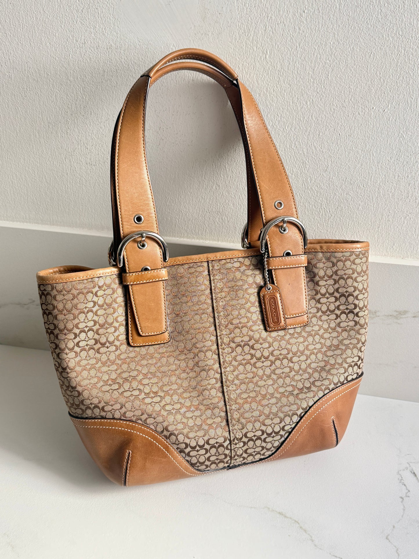 Super Rare Coach Soho Signature Tote Shoulder Bag